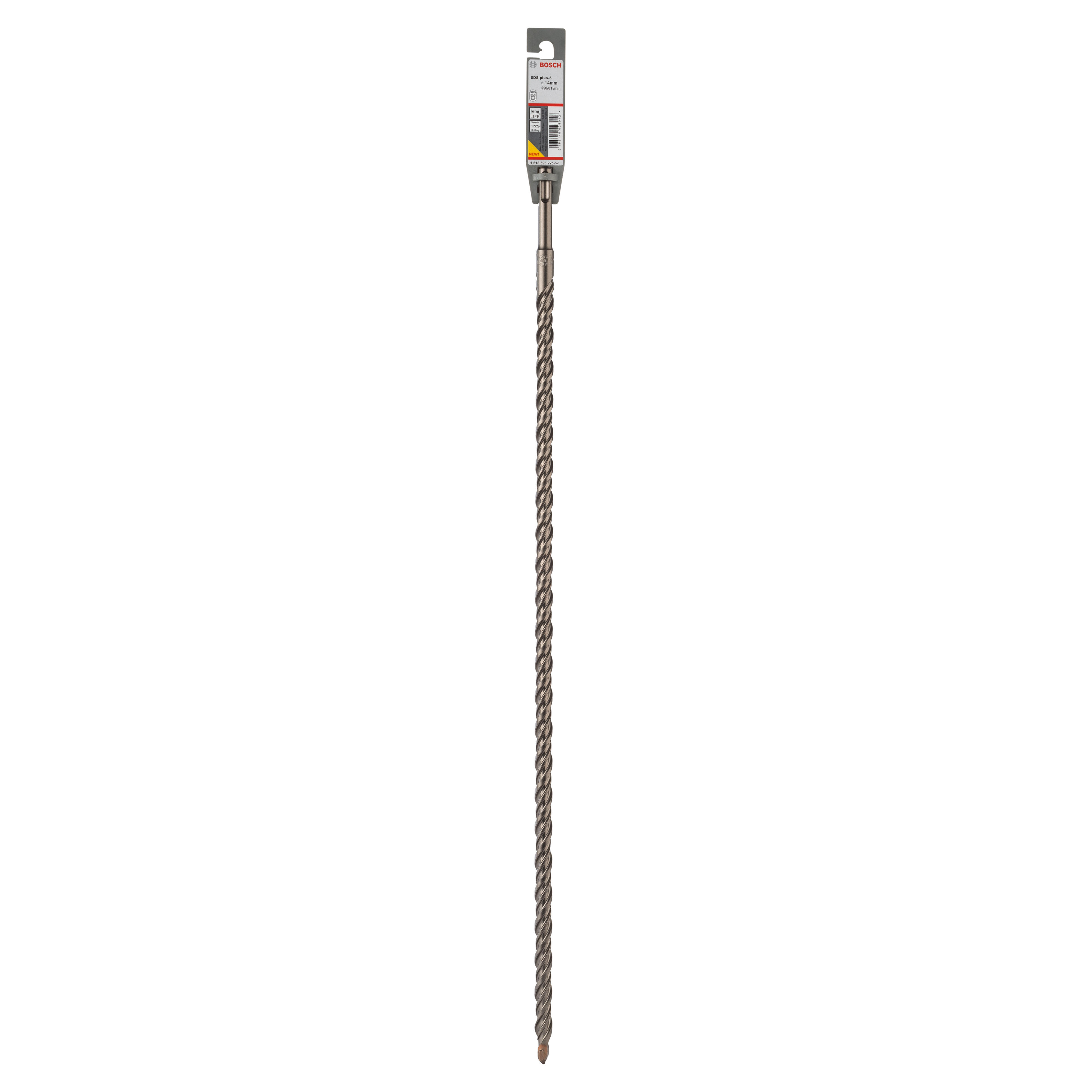 Wiertło do betonu 2-ostrzowe SDS-Plus 14x615 mm Bosch - 5