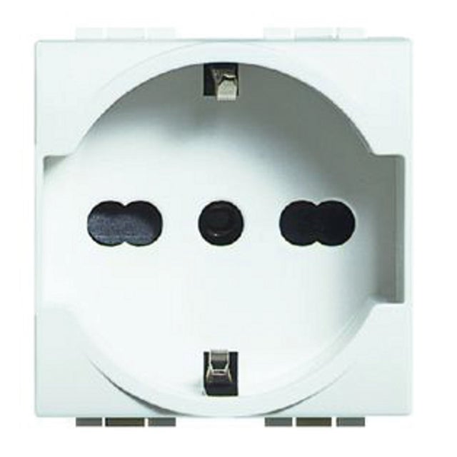 Presa di alimentazione universale Living light BTICINO  16 A, colore bianco