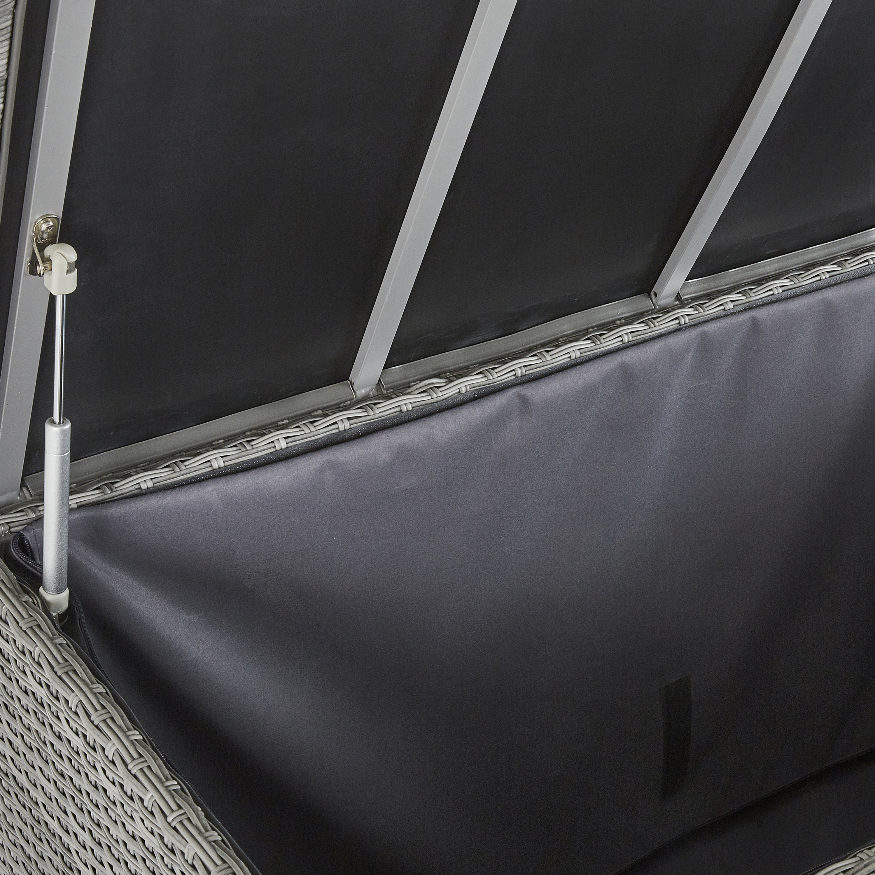 Baule NATERIAL in alluminio grigio L 120 x H 68 x P 60 cm - 9