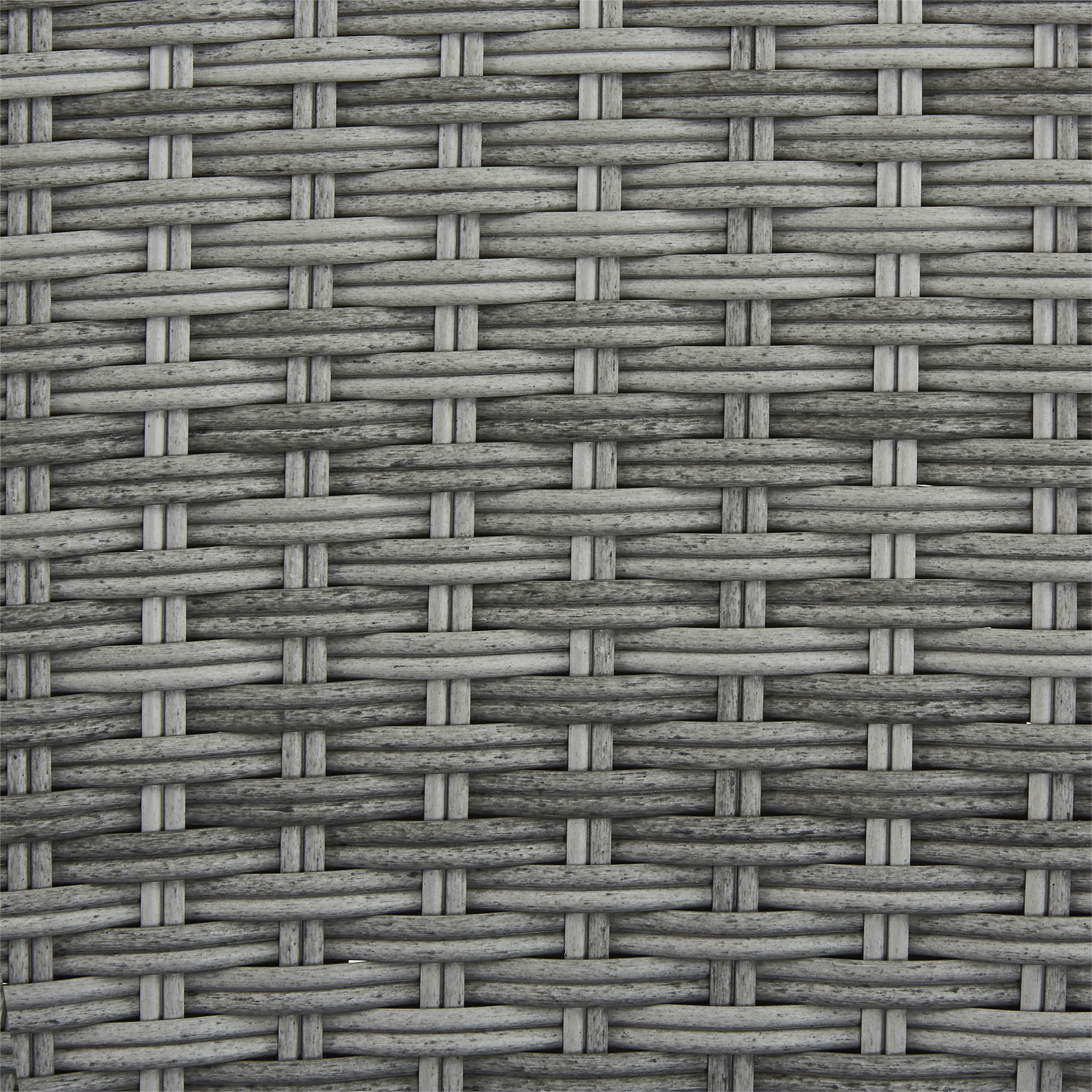 Poltrona da giardino con cuscino antracite e braccioli Davos NATERIAL, struttura in alluminio grigio seduta in rattan sintetico grigio, L 57 x H 88 x P 59.5 cm - 14