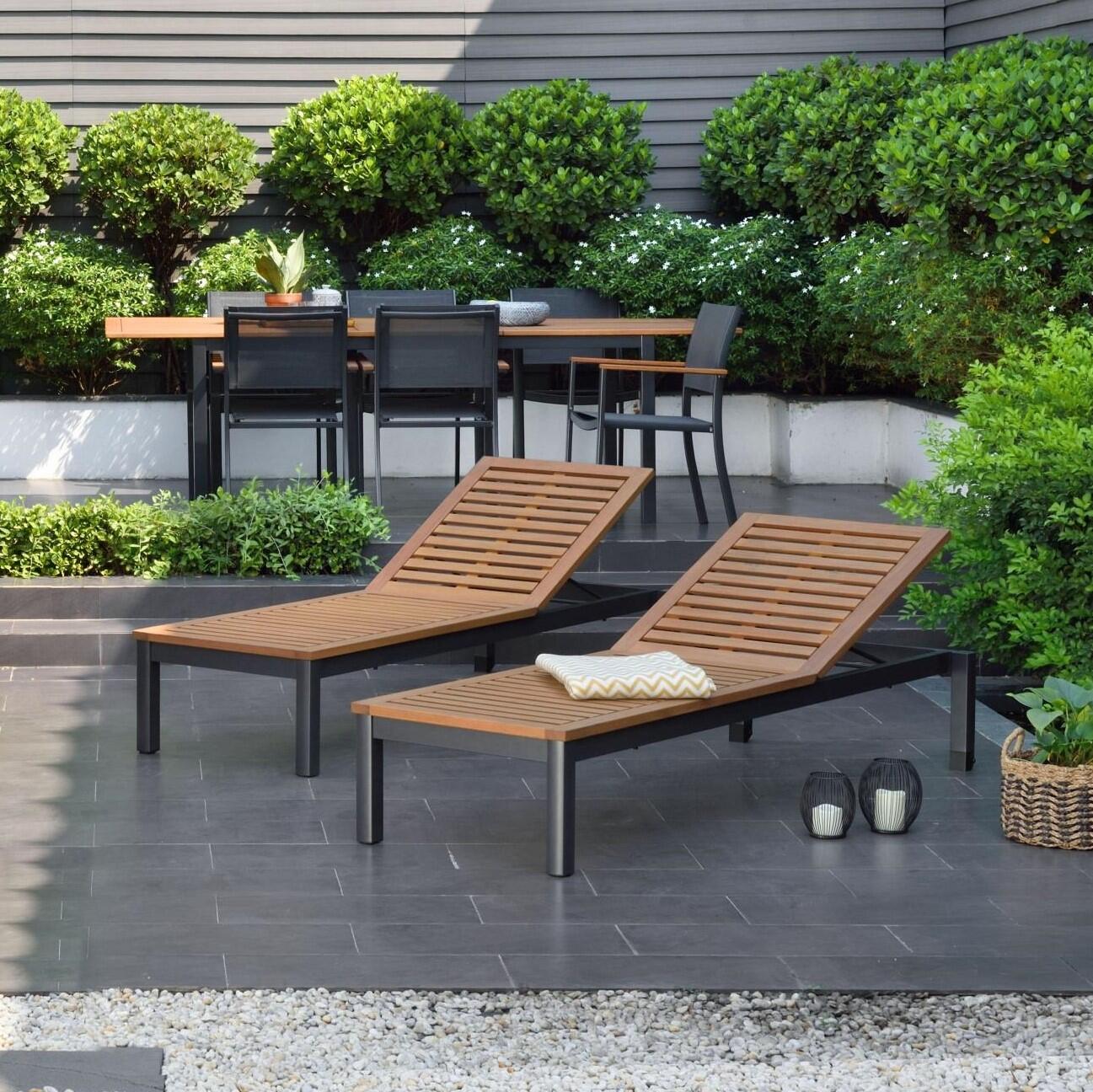 Las mejores tumbonas para la terraza o jardín que puedes encontrar en Ikea,  Leroy Merlin y