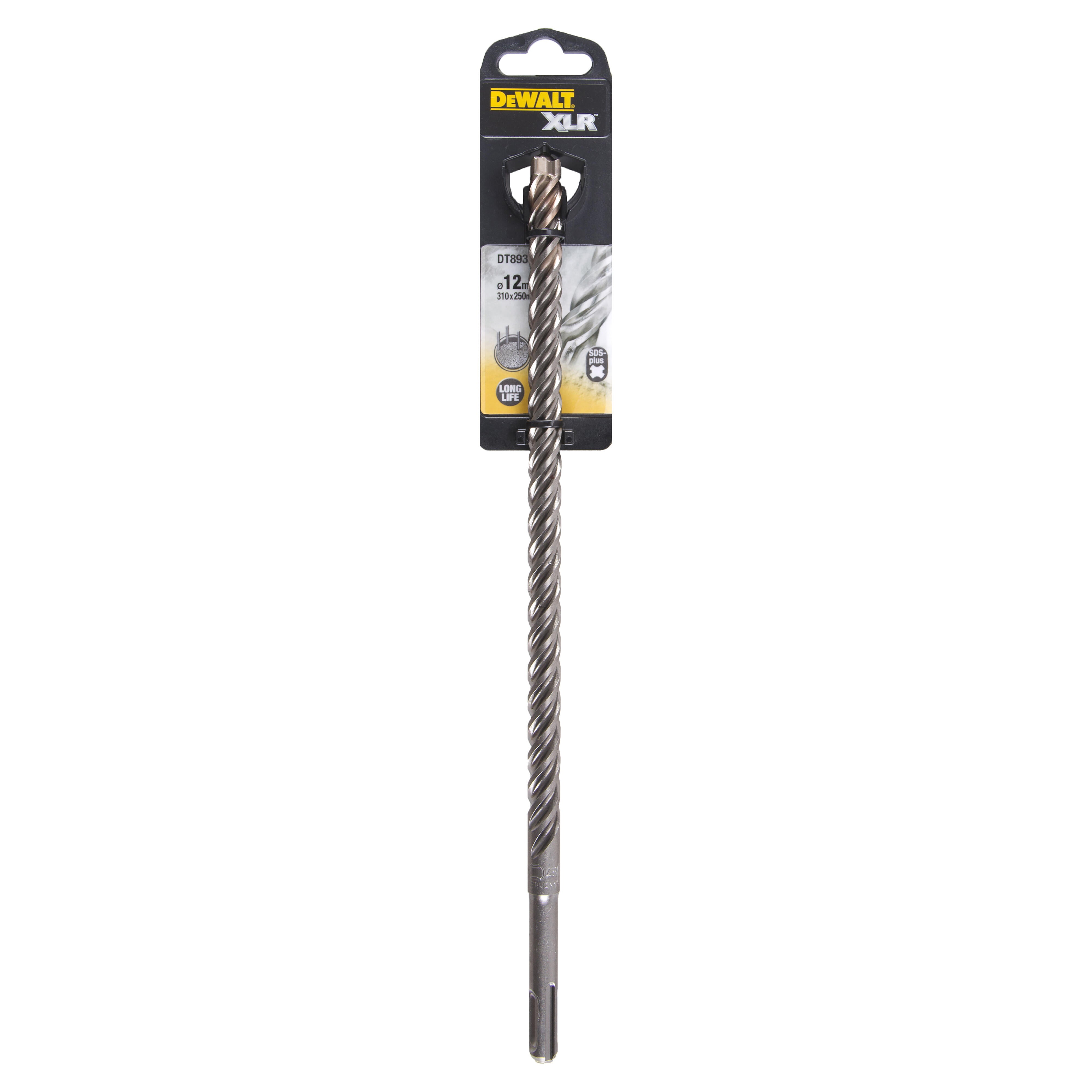 Wiertło udarowe SDS+ EXTREME 12X310 mm DeWALT - 4