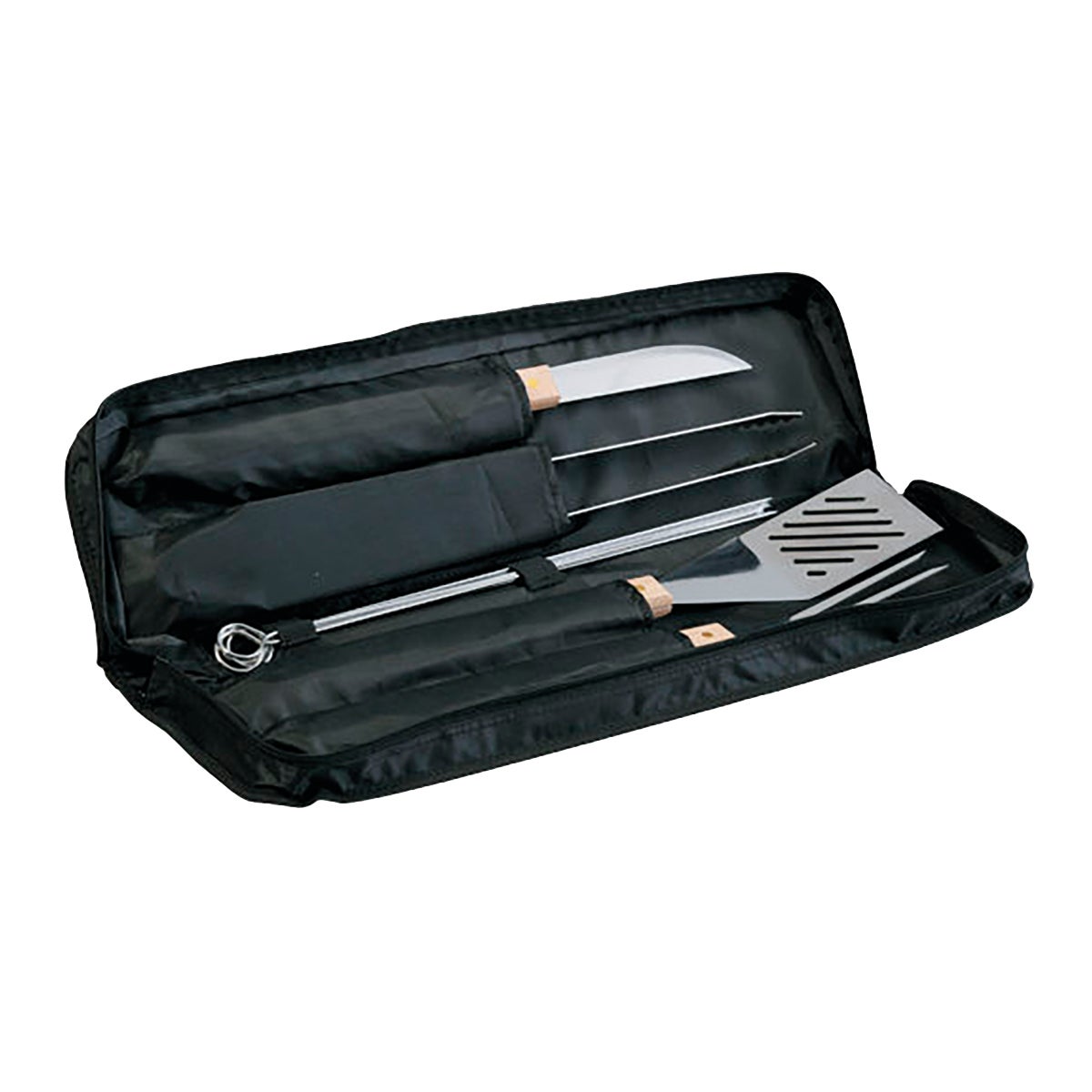 Set di accessori per cibo per barbecue  in acciaio CAMPINGAZ Borsa utensili in tessuto L 14 x L 53.5 x H 6 cm, 10 pezzi - 9