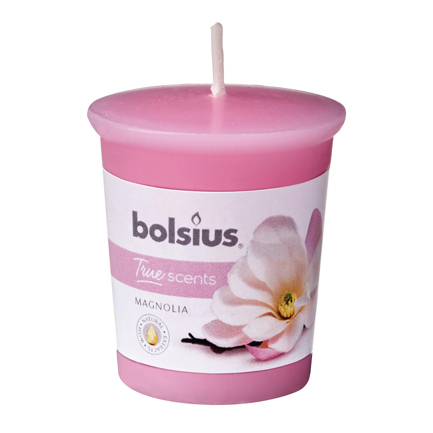 Bolsius Candela Rustica Vibrant Violet, 13cm, 60 Ore Di Combustione, Viola