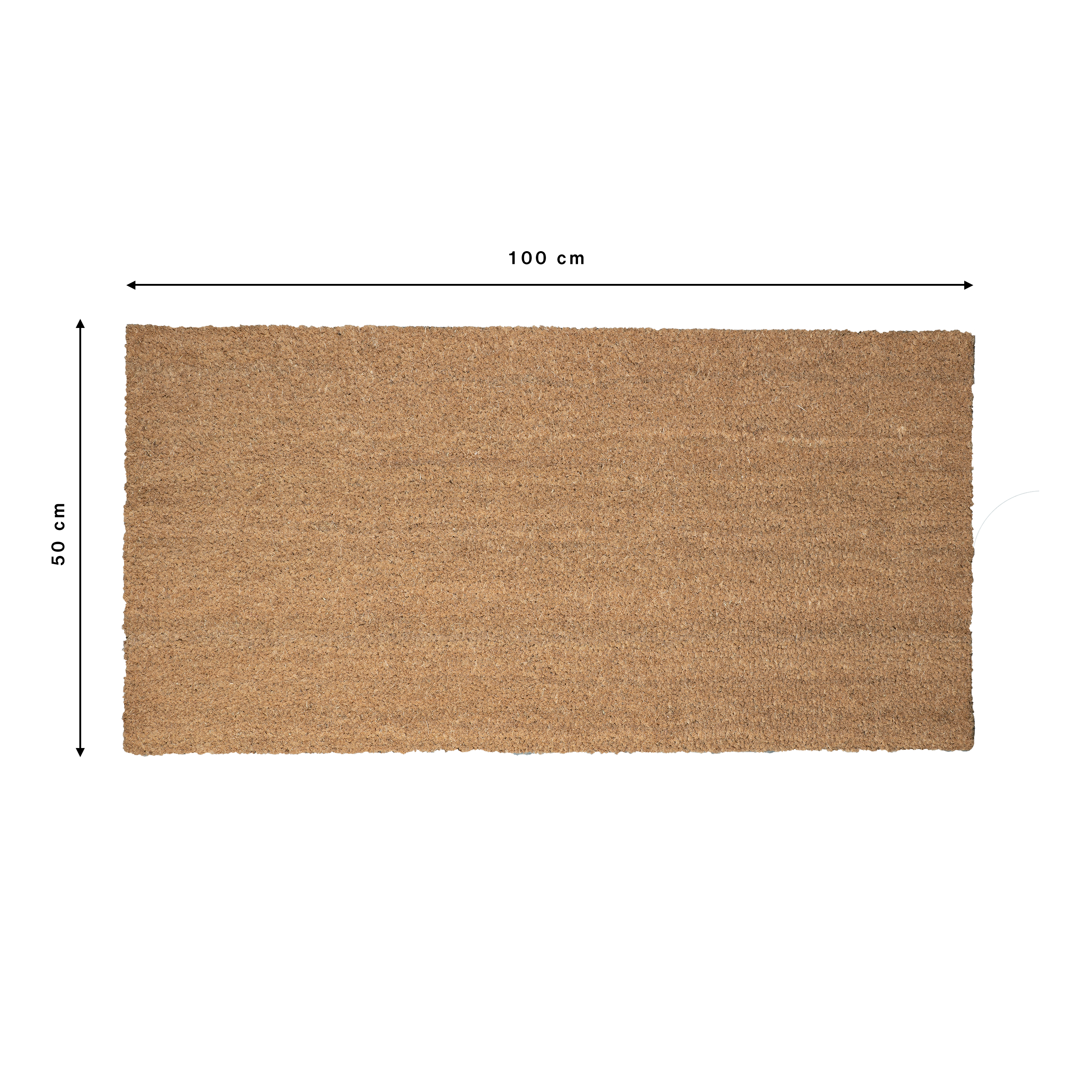 Felpudo coco Leo  beige 50 x100 cm - 2