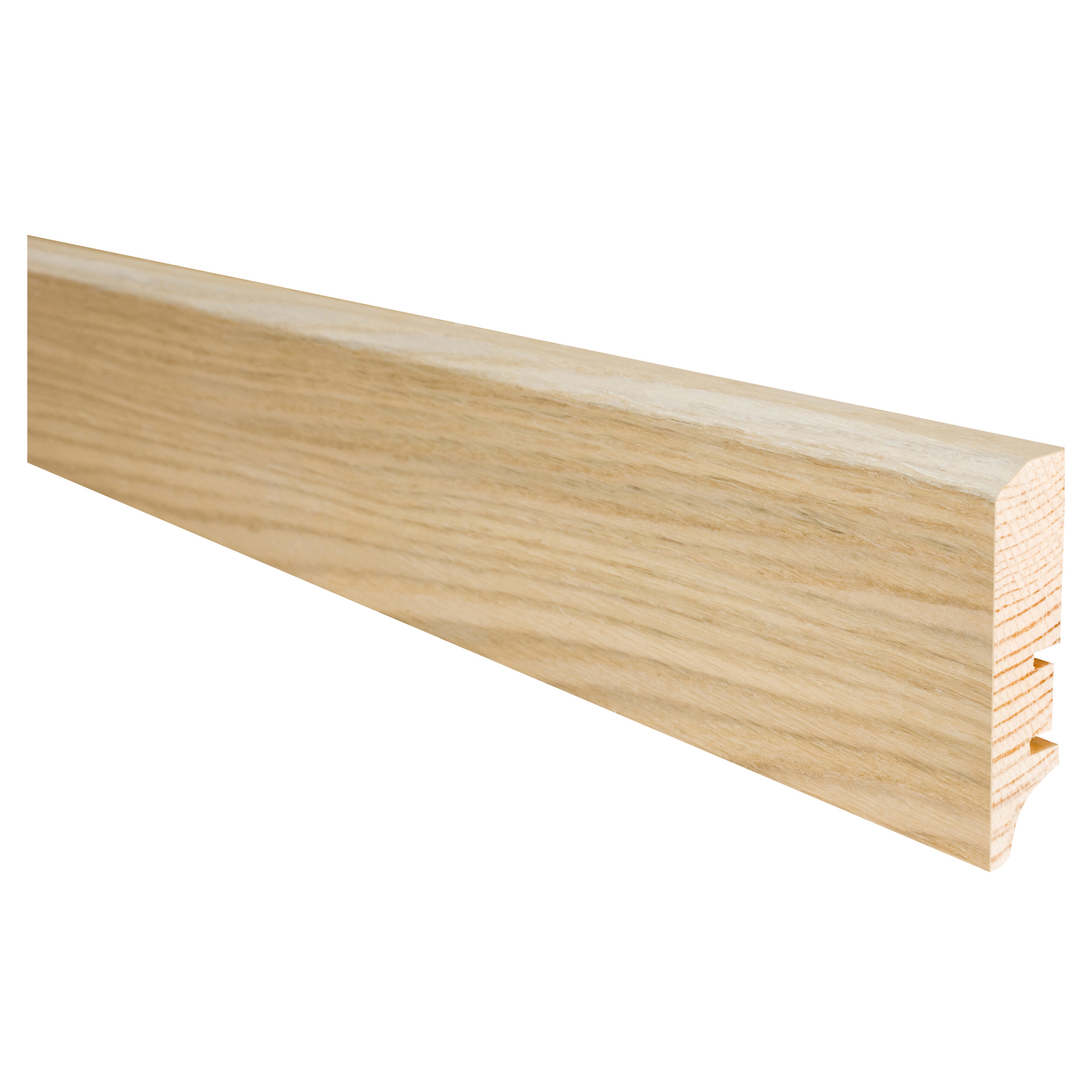 Listwa przypodłogowa P50 Barlinek 2200x60x16mm Okleina Dąb Biały - 3