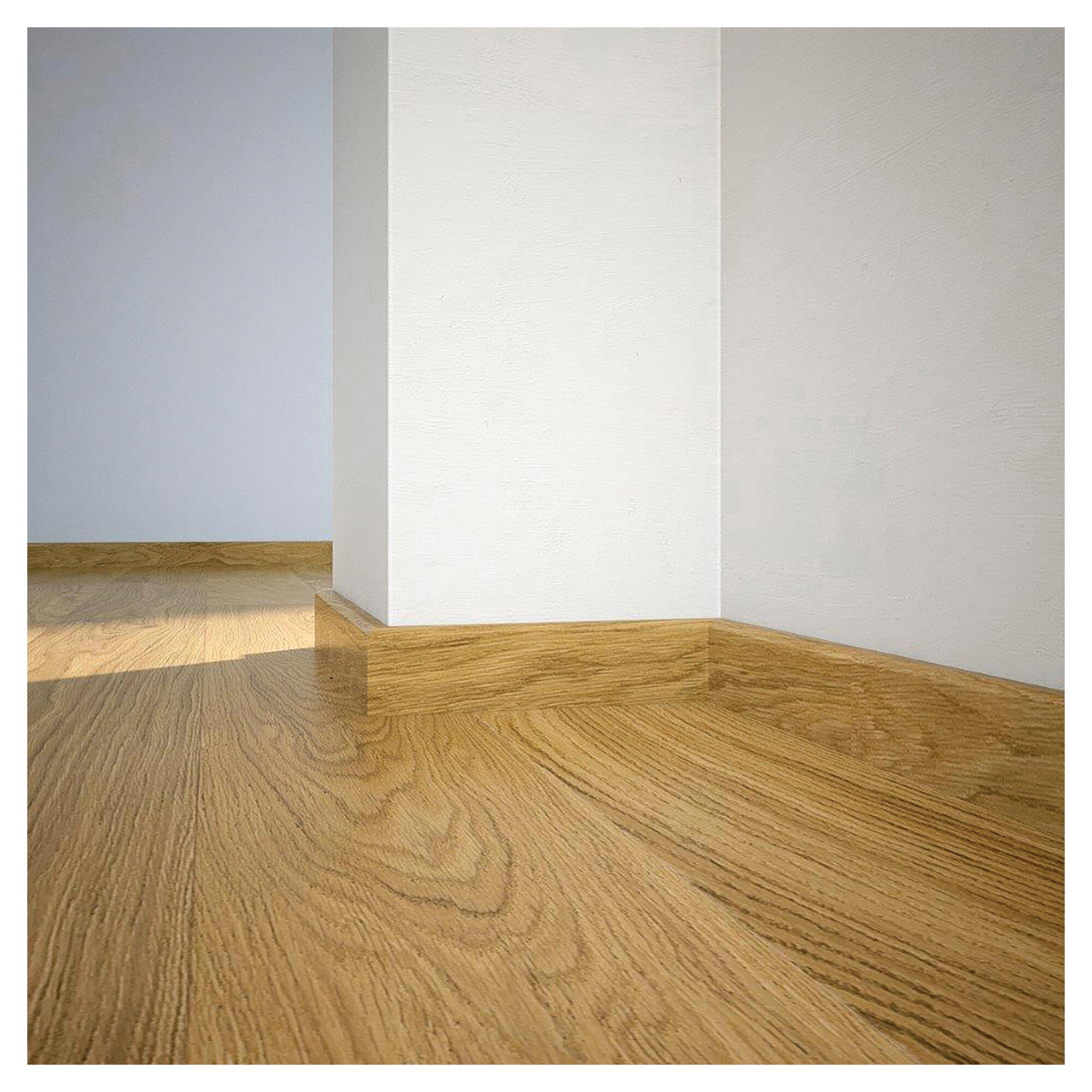 Listwa przypodłogowa P50 Barlinek 2200x60x16mm dąb lakier standard - 2