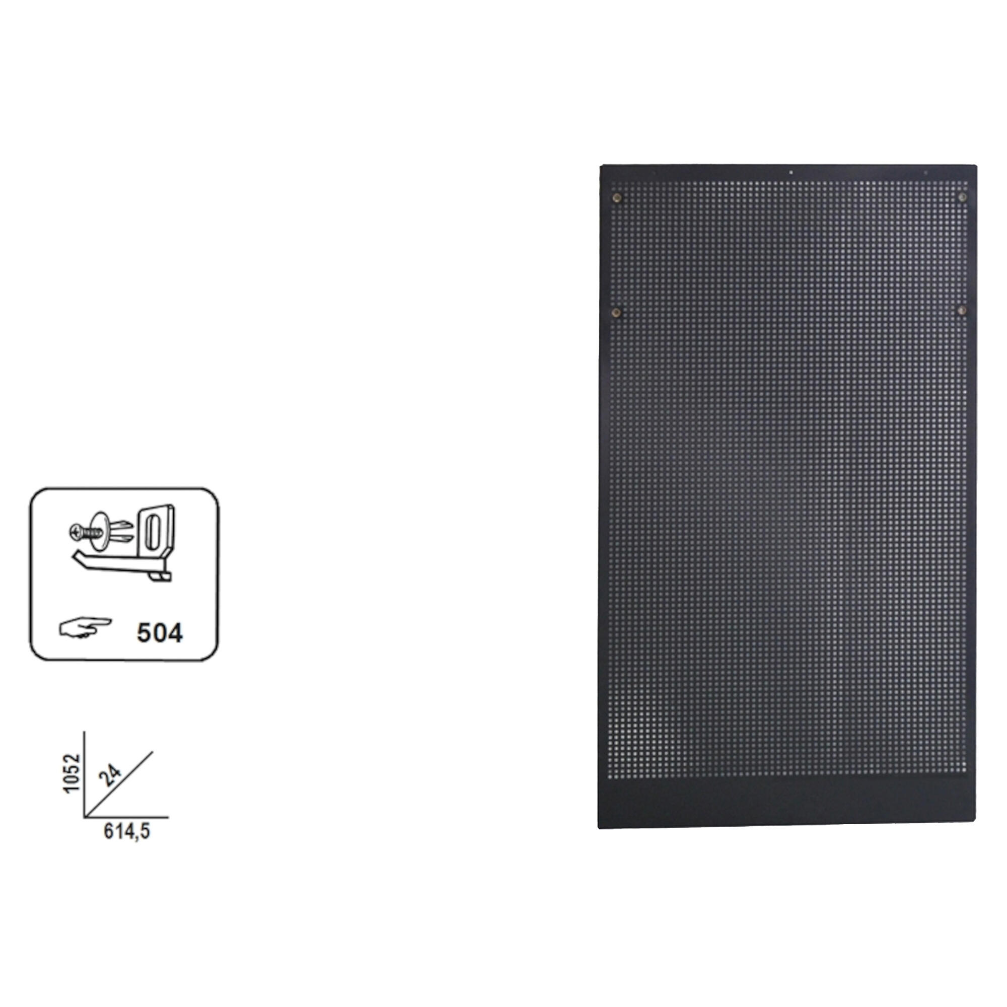 Panel perforowany 4500/C45PRO/PF Beta - 4