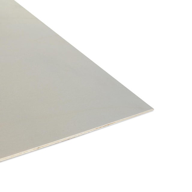 Pannello compensato L 80 x H 40 cm Sp 4 mm naturale, pioppo