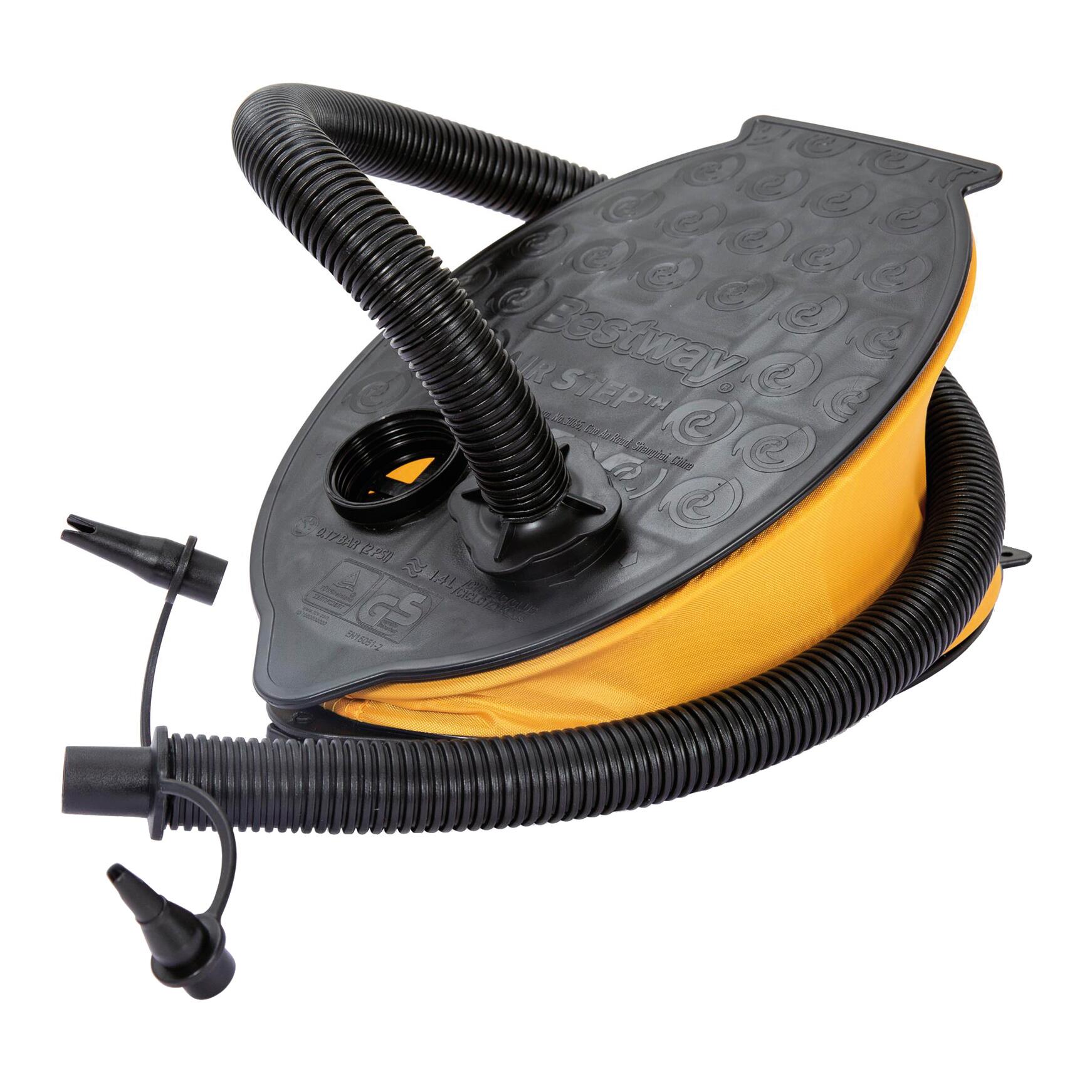 Kit Pompa Per Bici CO2 Con Testa Di Gonfiaggio Universale (Presta/Schrader) E Manicotto Isolato, Senza Cartucce