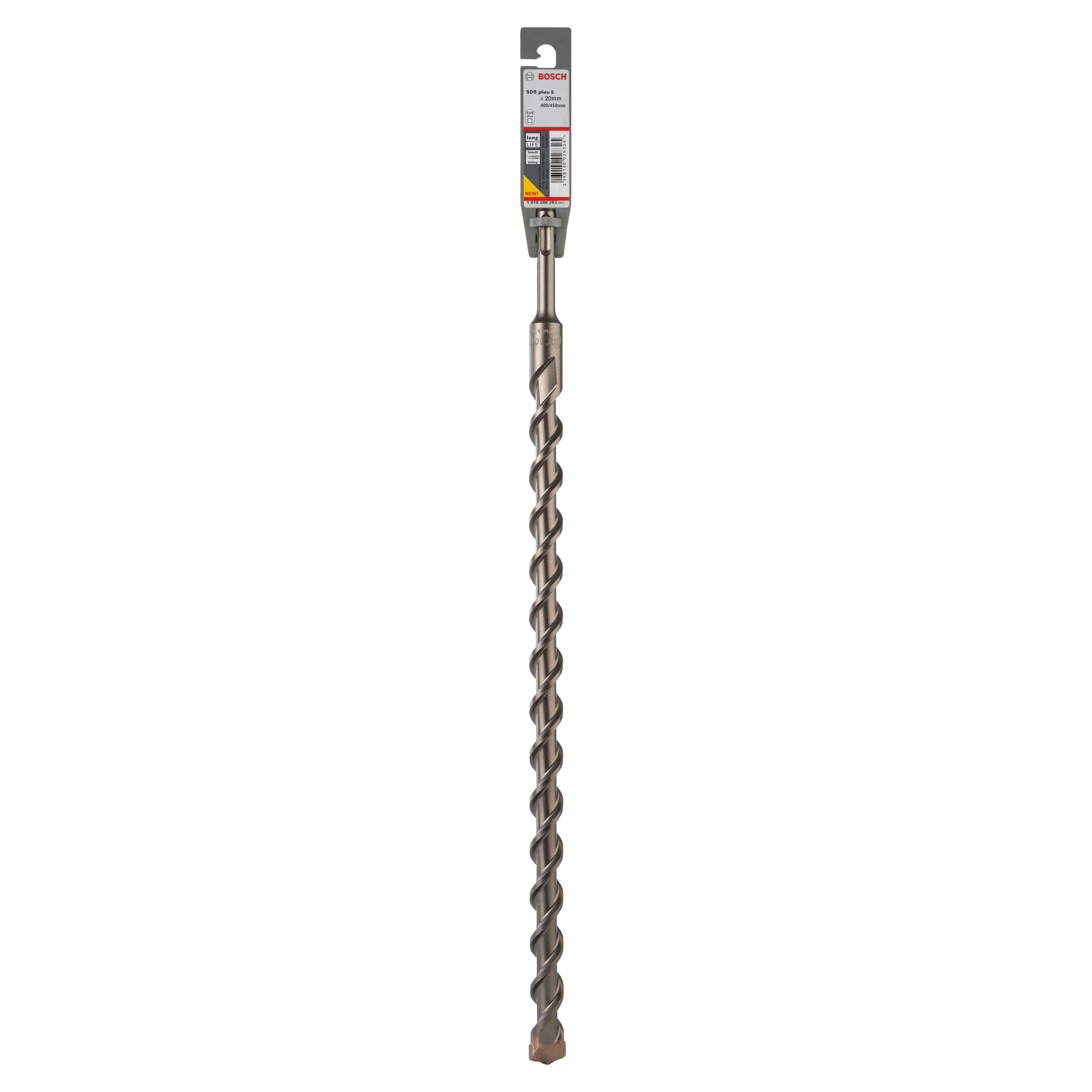 Wiertło do betonu 2-ostrzowe SDS-Plus 20x450 mm Bosch - 5