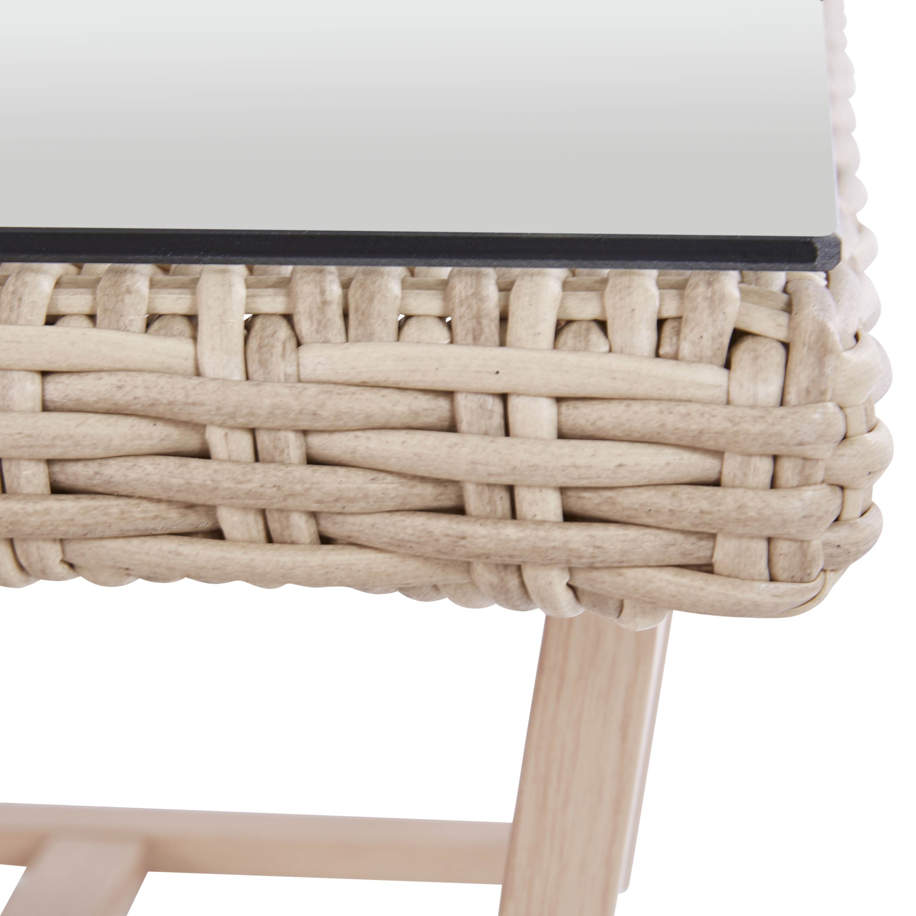 Conjunto jardim relax sofá mesa Medena Naterial - 6