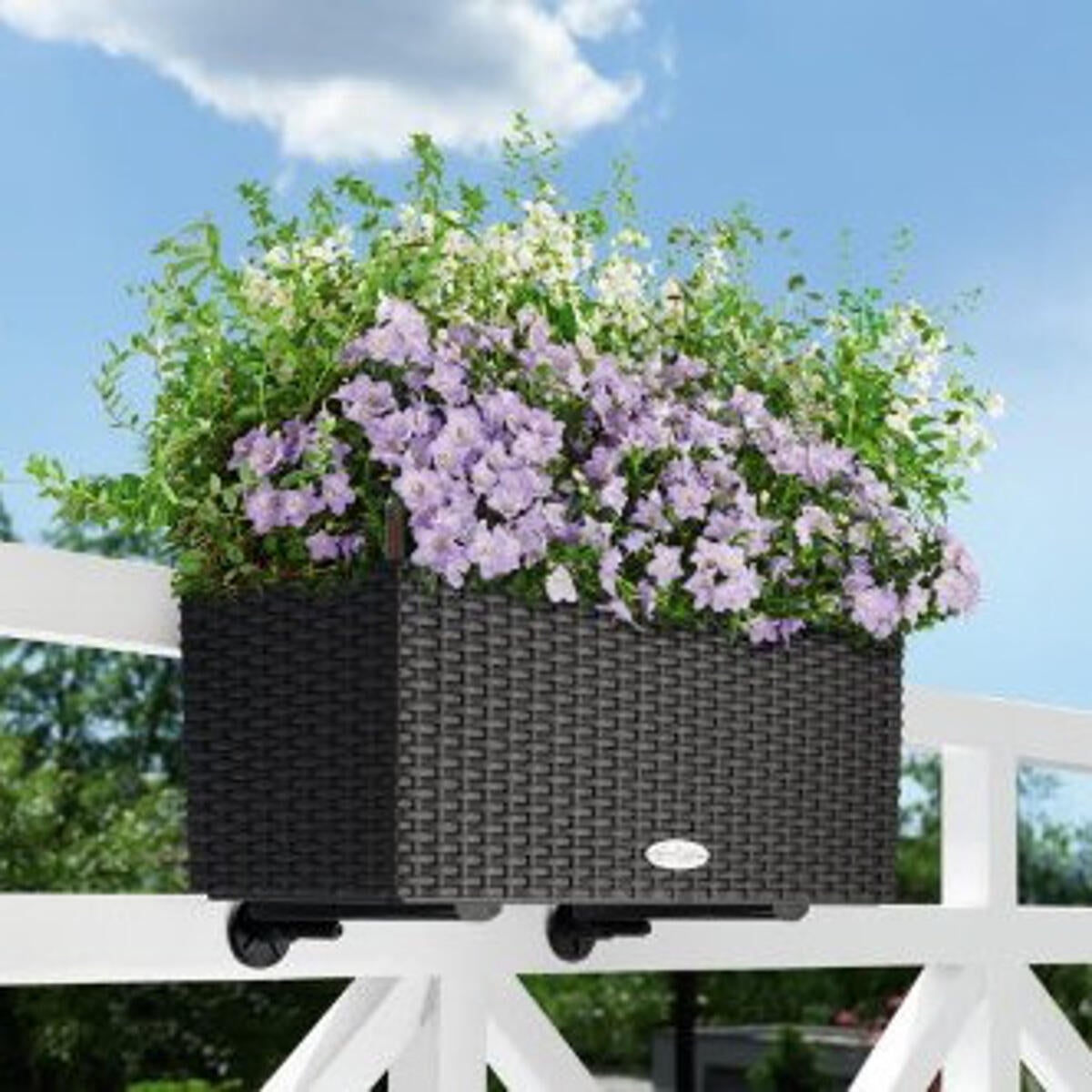 Supporto per vaso da fiori bianco Trio Cottage LECHUZA H 19 x L 15 cm - 3