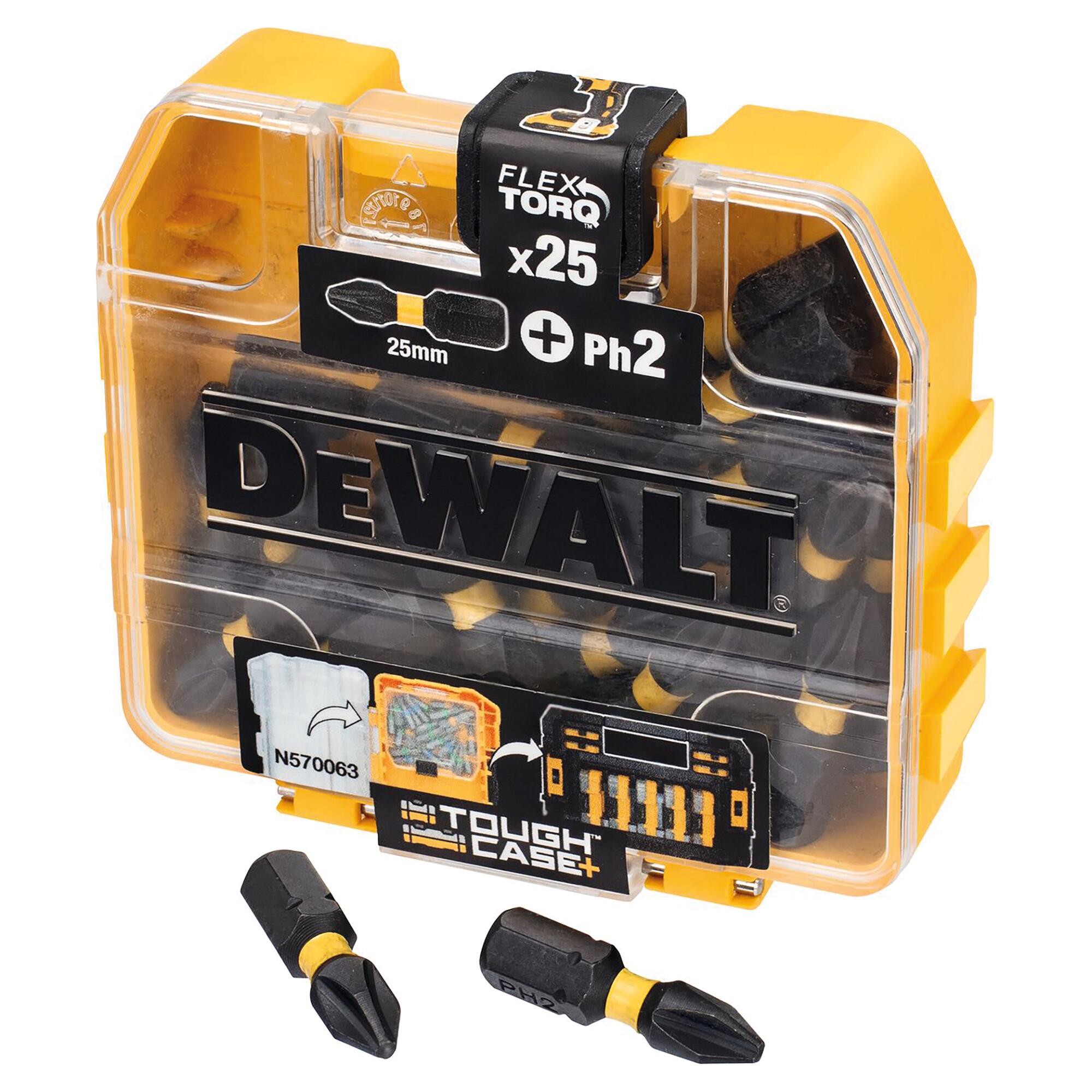 Zestaw bitów PH2 Torsion DT70555T-QZ DeWalt, 25 szt. - 2
