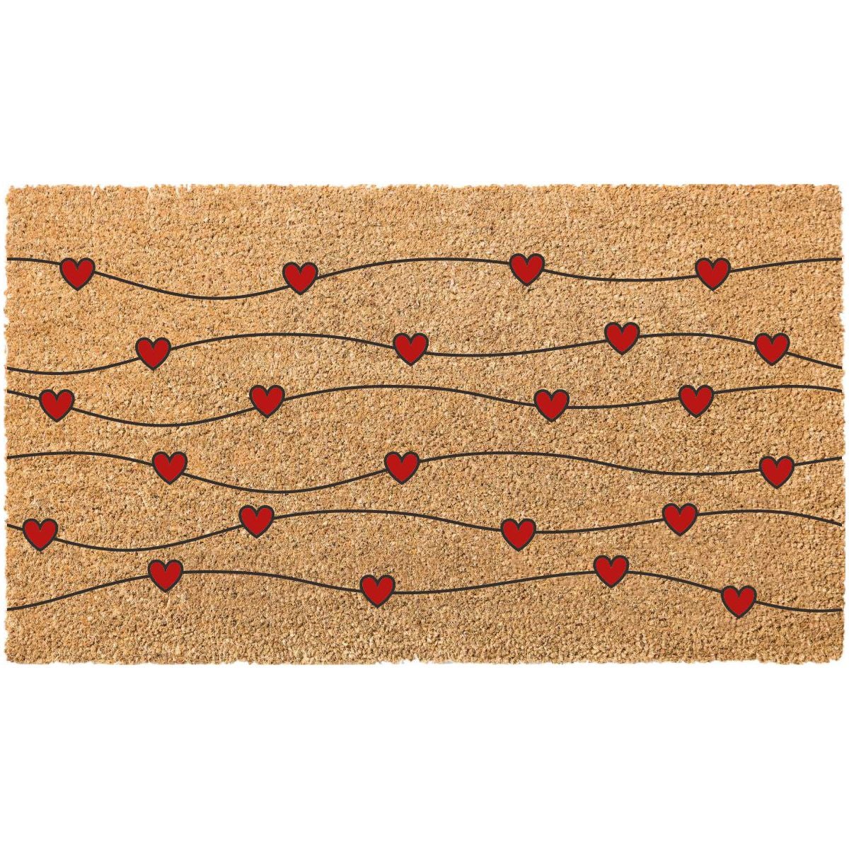 Reds Zerbino Modello Mark | Semicerchio 40x70 Cm | Multicolore | Pratico E Resistente Per Ingresso