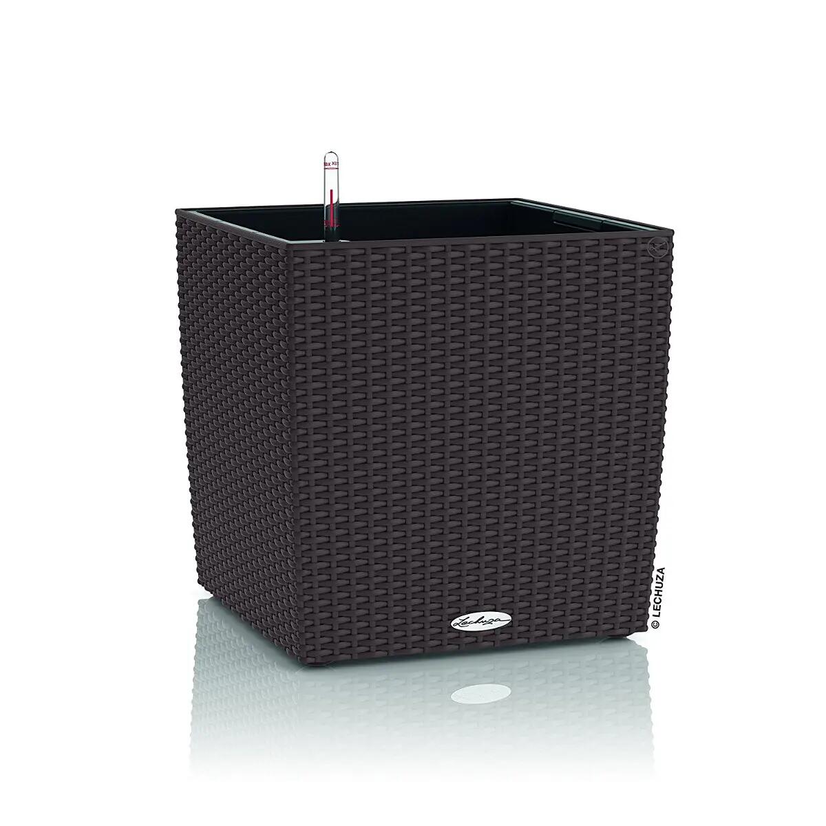 Vaso autoirrigante LECHUZA in polipropilene marrone H 40 x L 40 x P 40 cm - 3