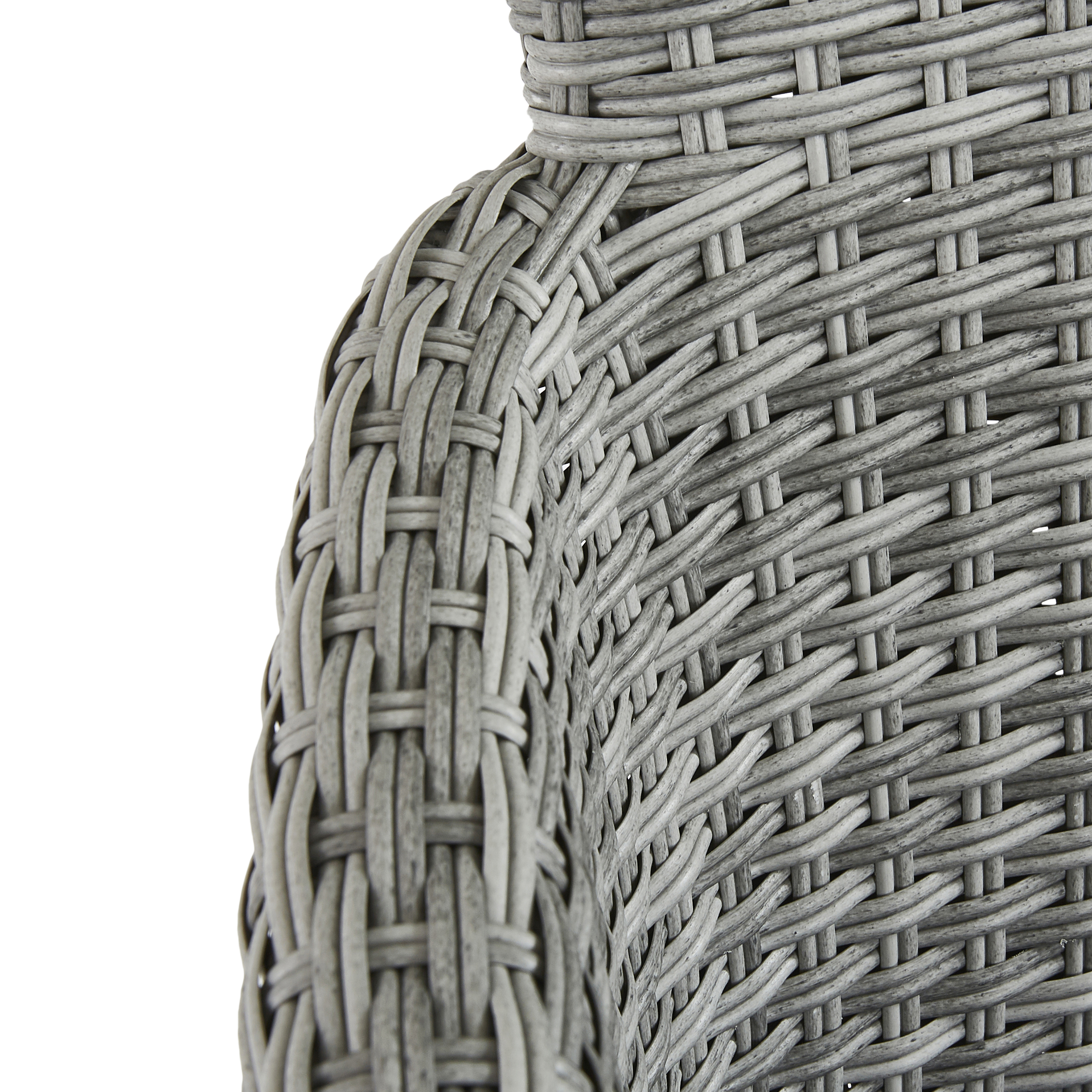 Cadeira de rattan cinza escuro Naterial Davos - 23