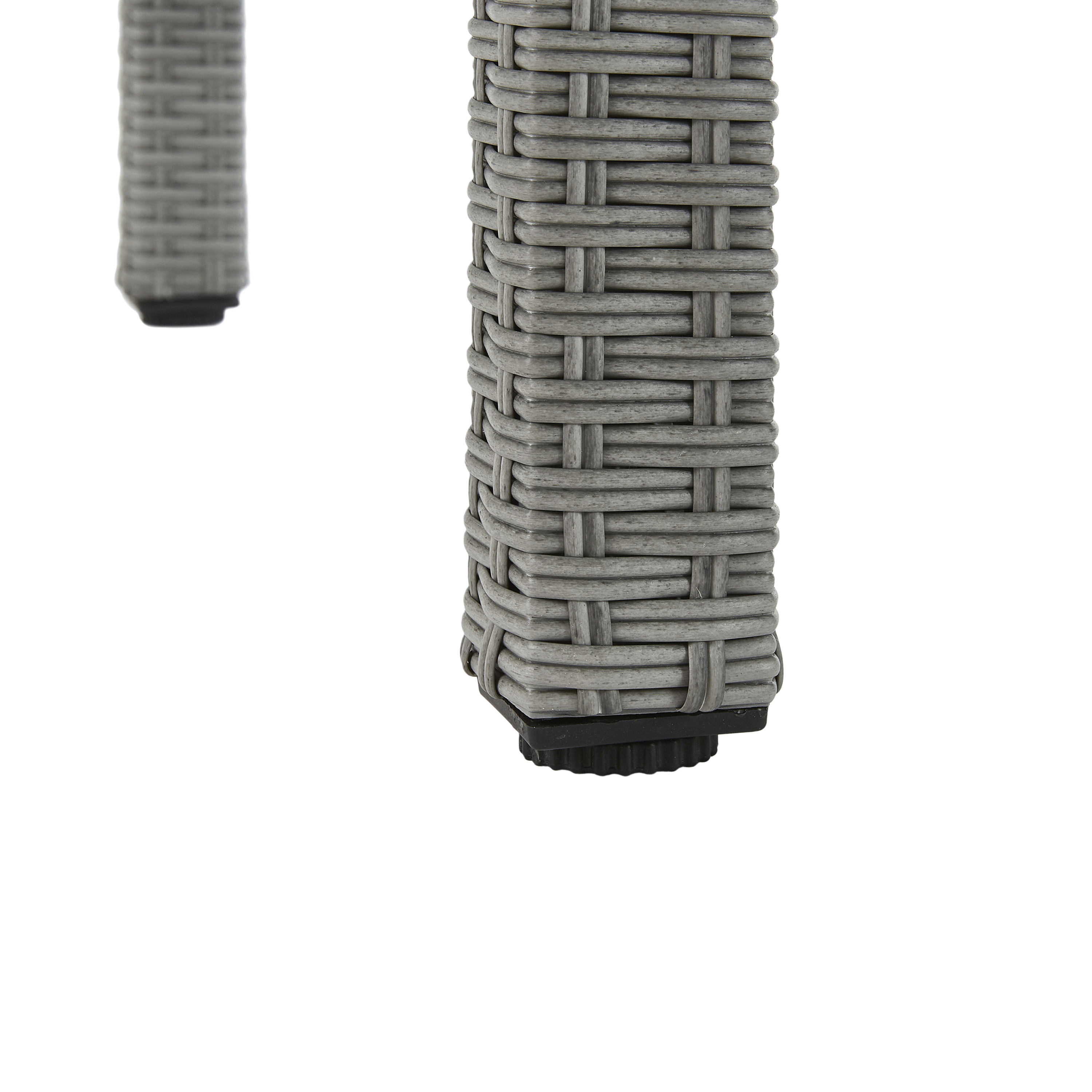 Mesa de jardín de aluminio ratán NATERIAL Davos 75x179.5x90 cm - 5