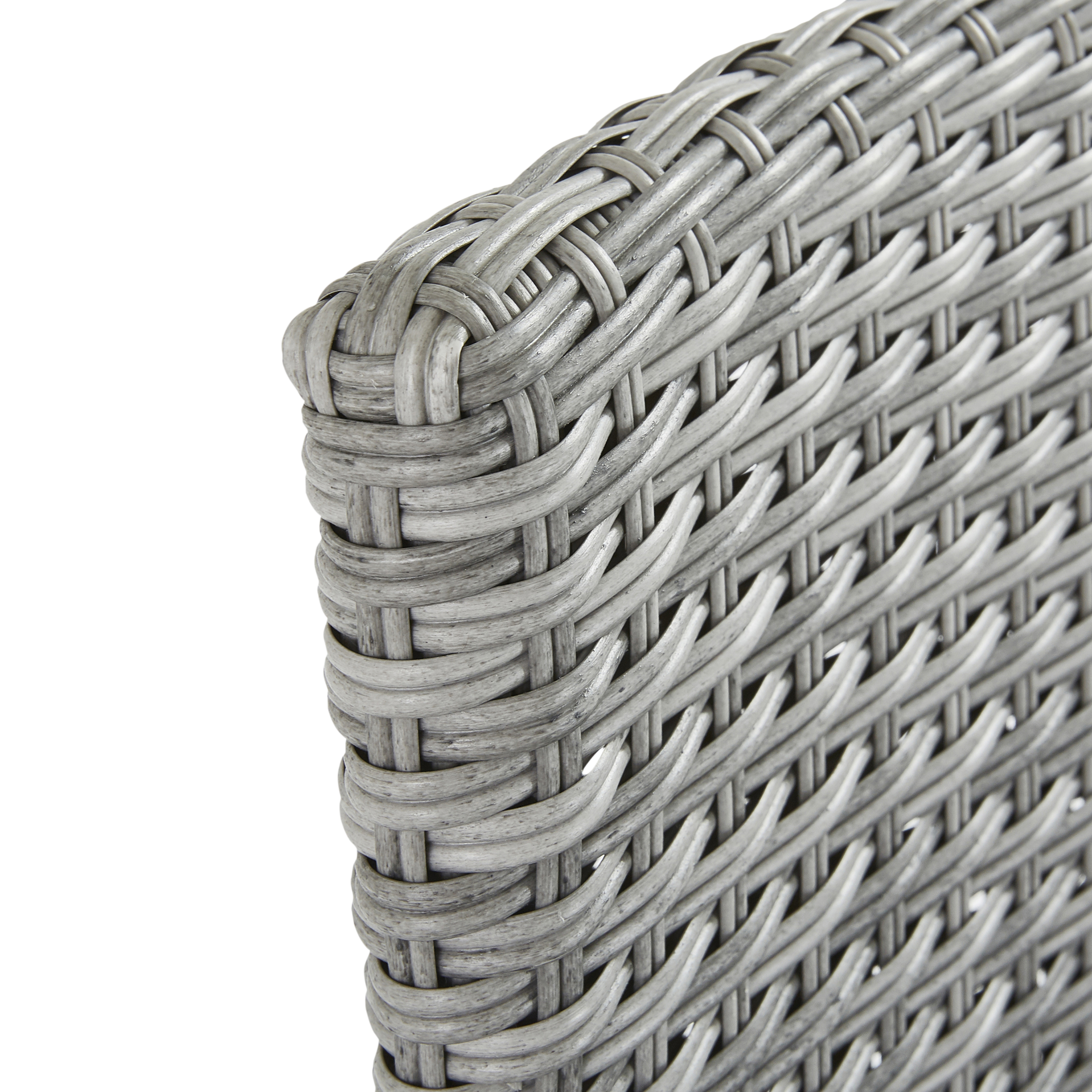 Cadeira de rattan cinza escuro Naterial Davos - 24