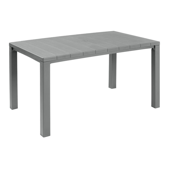 tavolo pieghevole tavolo tavolo in stile retrò Antracite Tavolo da giardino in metallo Bari 