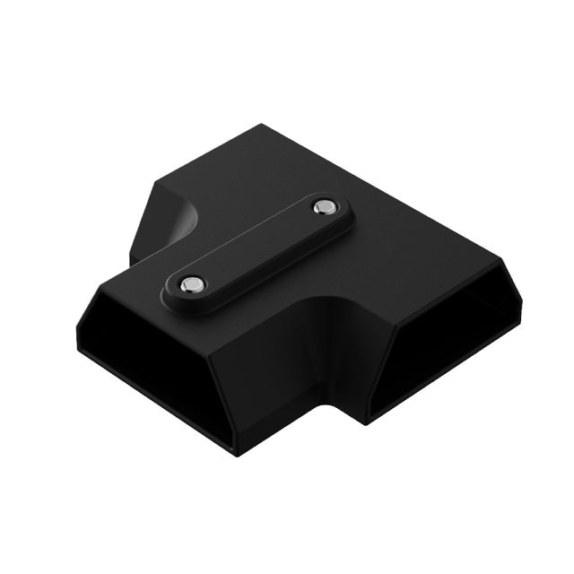 Connettore a T per barra doccia SENSEA Neo in alluminio opaco L 9 x L 5 x H 6.5 cm