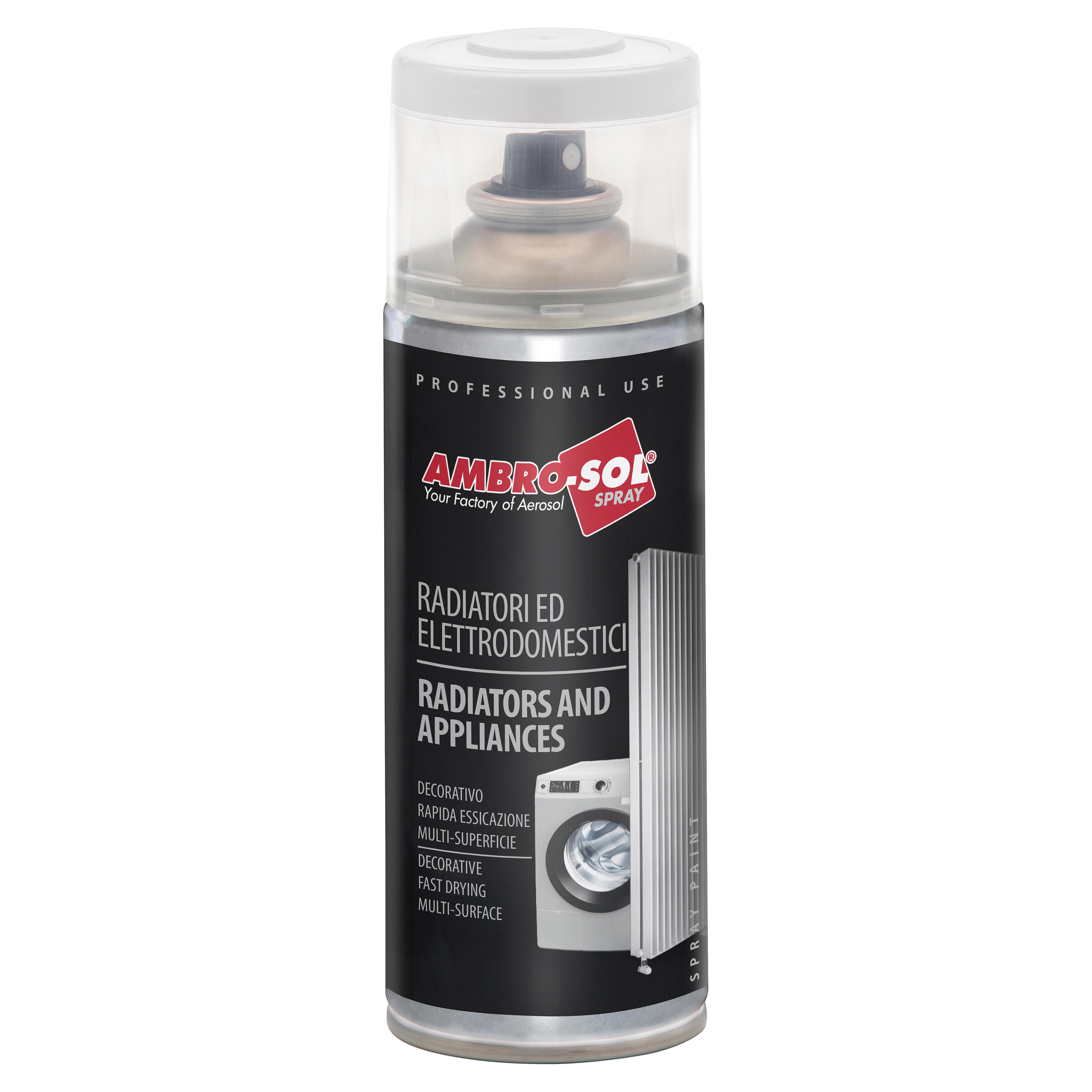 Spray do kaloryferów Ambro-Sol biały mat RAL9010 400 ml - 3