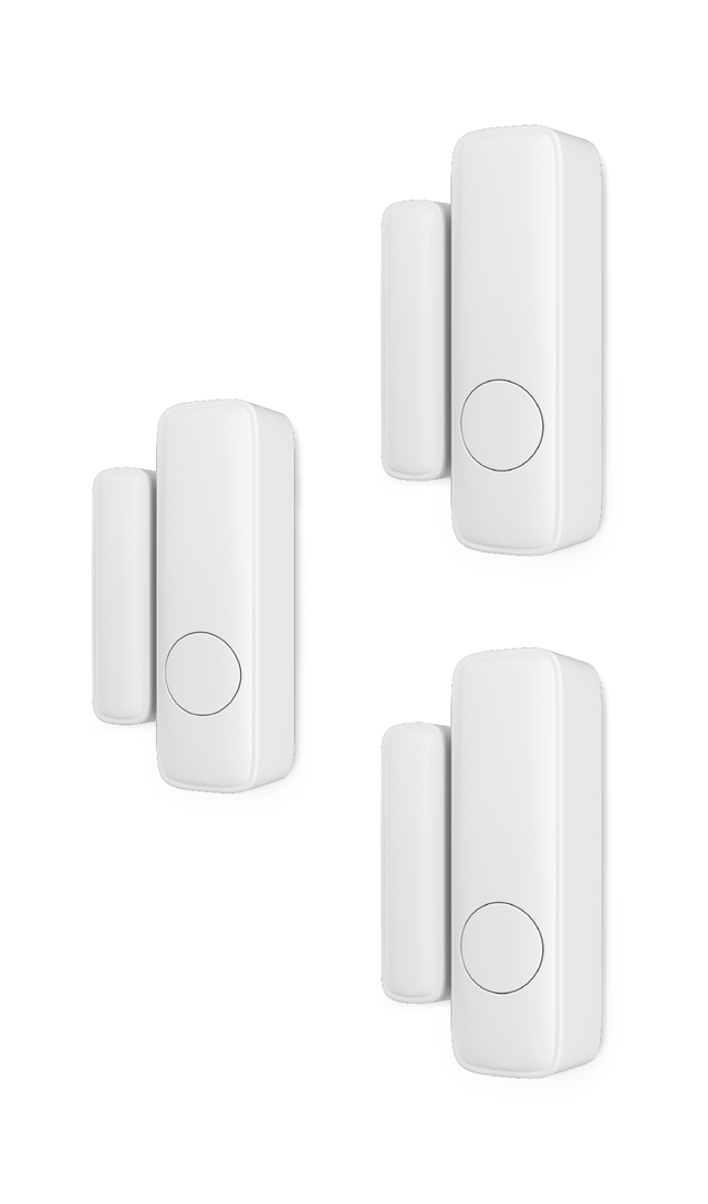 Set di 3 sensori di movimento per finestra e porta  smart magnetico LEXMAN LDSENK16 bianco