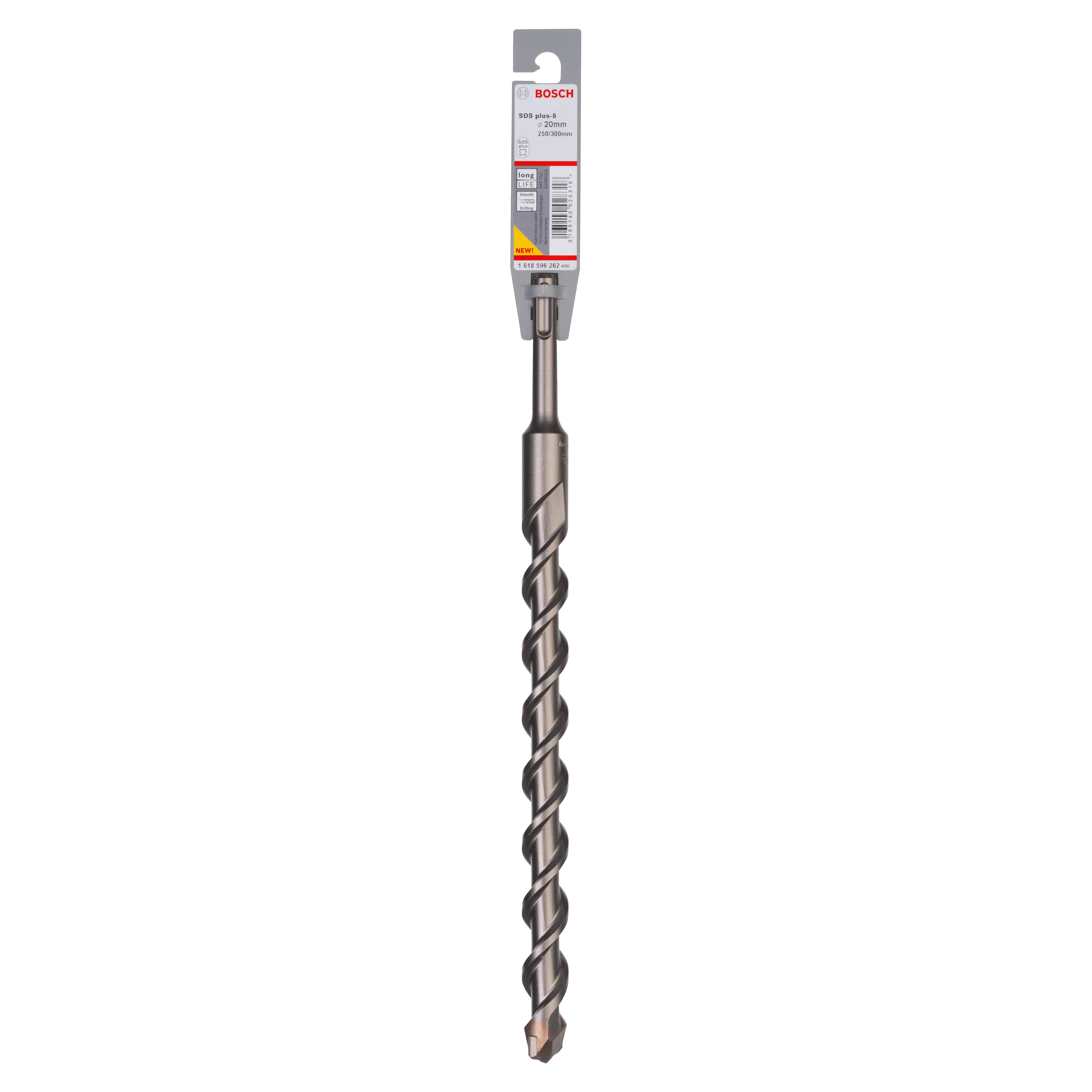 Wiertło do betonu 2-ostrzowe SDS-Plus 20x300 mm Bosch - 5