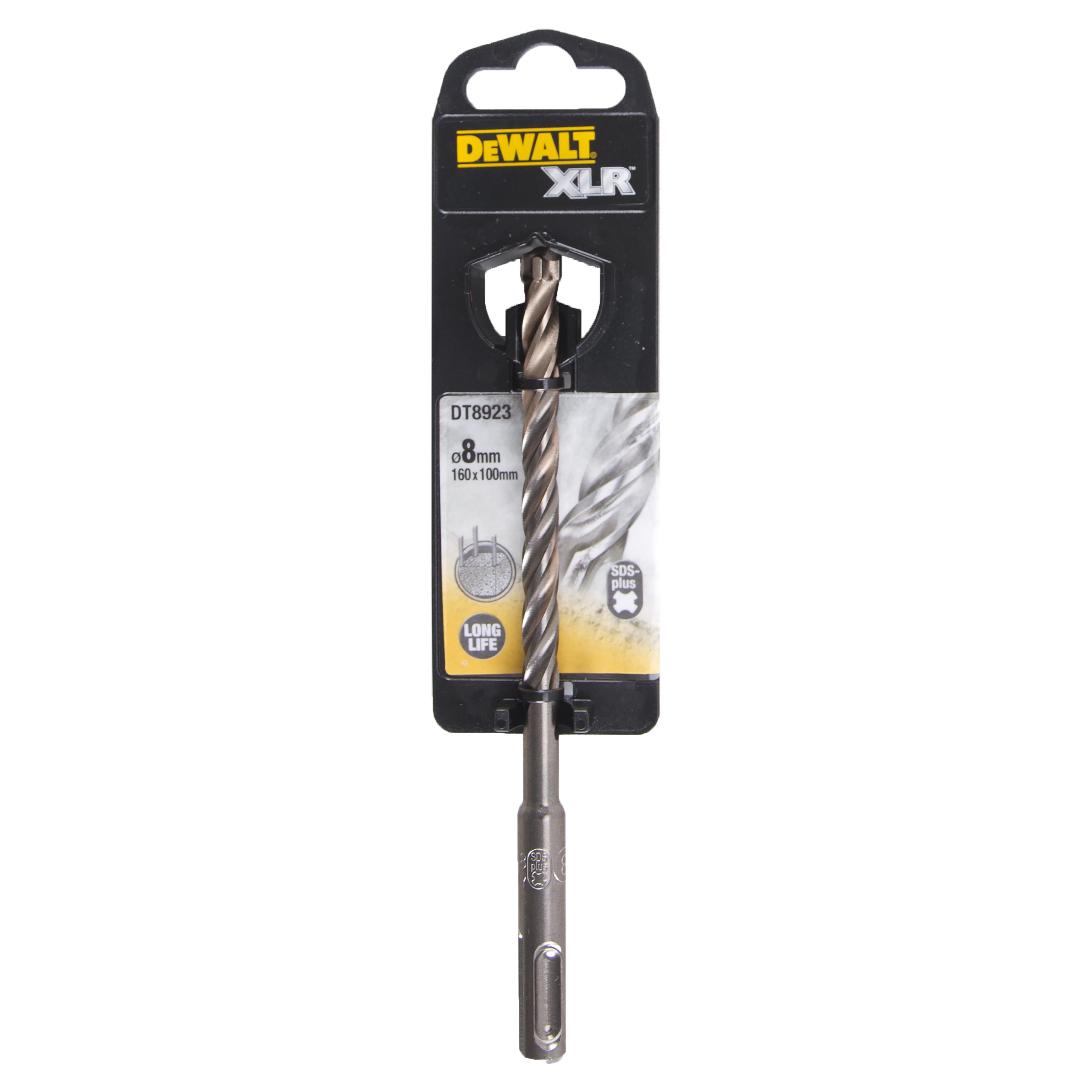 Wiertło udarowe SDS+ EXTREME 8X160 mm DeWALT - 4