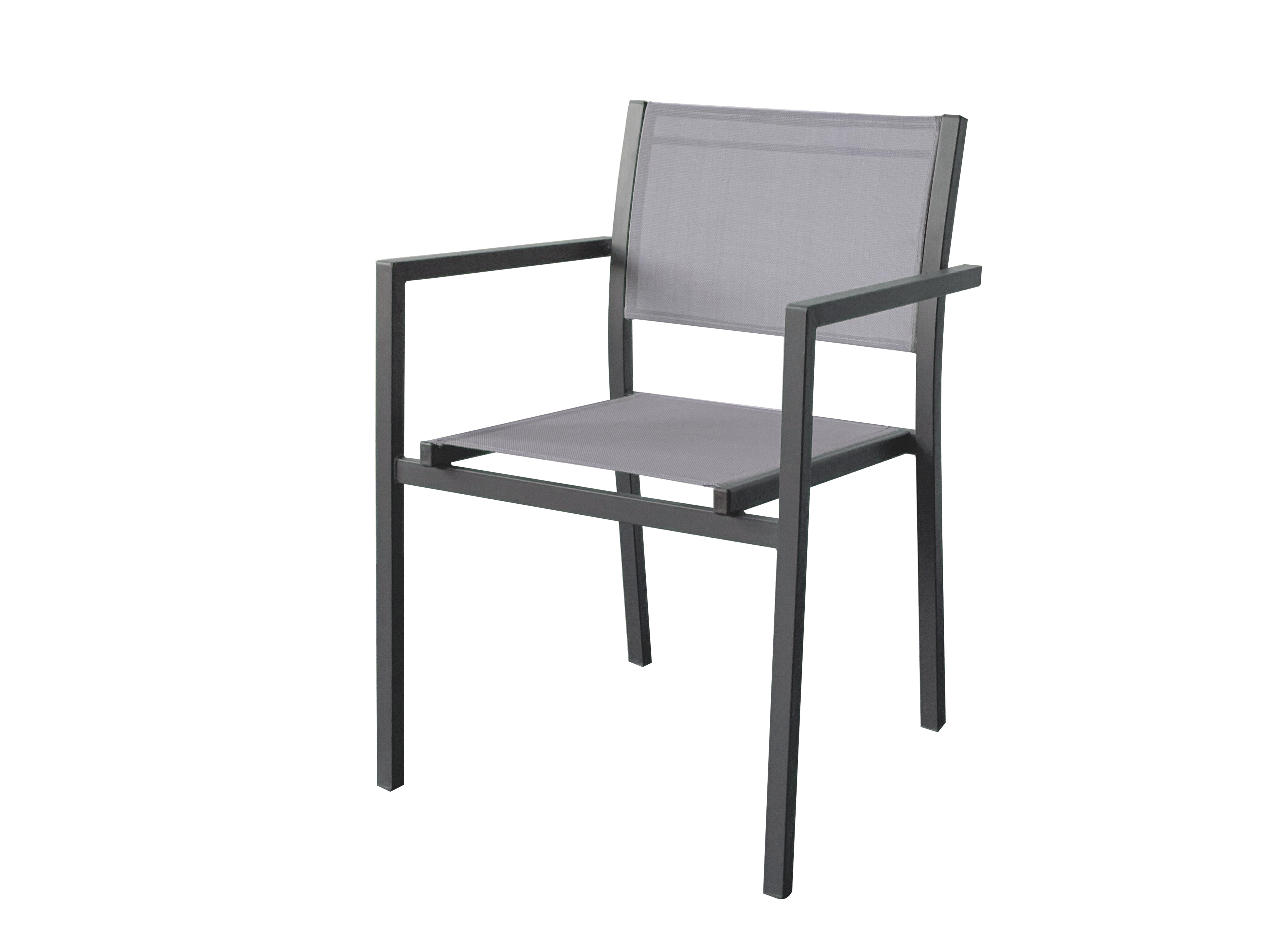 Cadeira de metal BRAÇOS ANTRACITE - 8