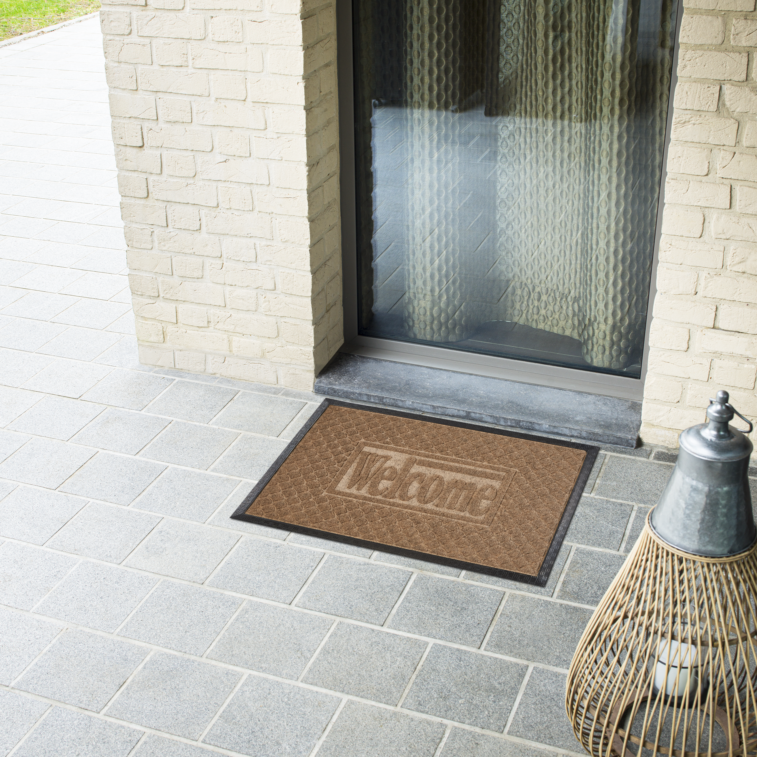 Wycieraczka zewnętrzna Lenzo beżowa 60 x 40 cm Inspire - 2