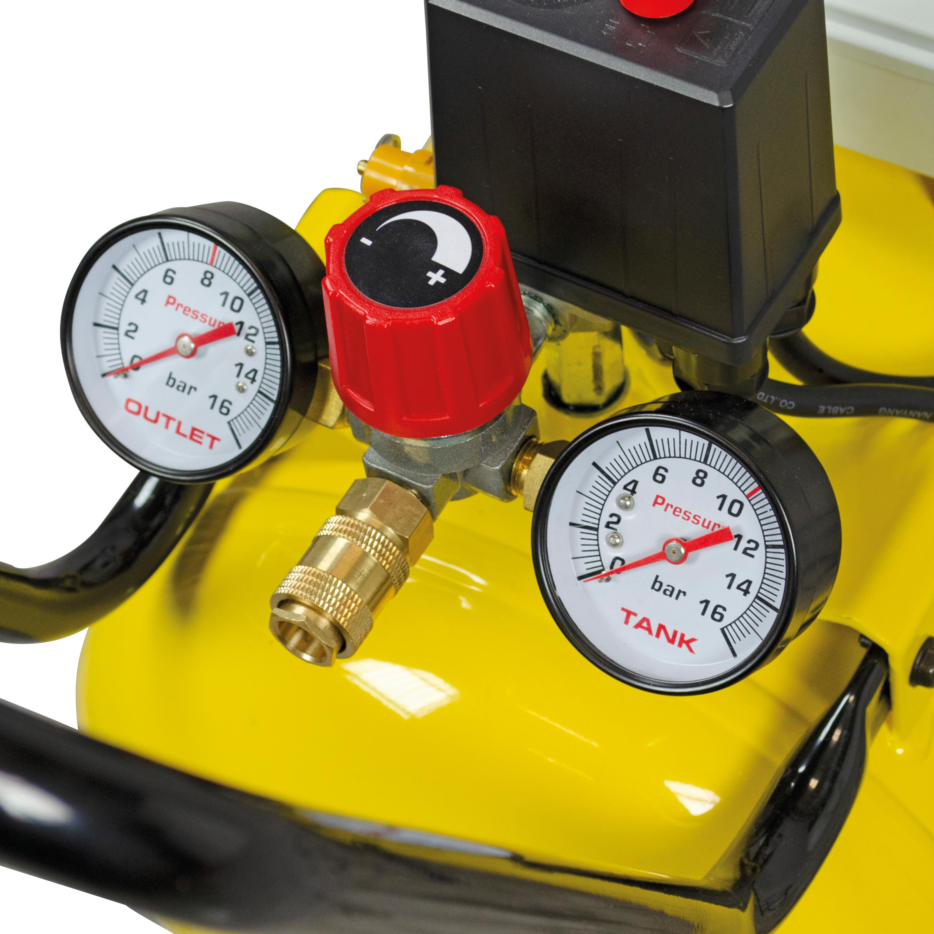 Compressore silenziato STANLEY SXCMS30103E 100 l, 3 hp, 8 bar - 6