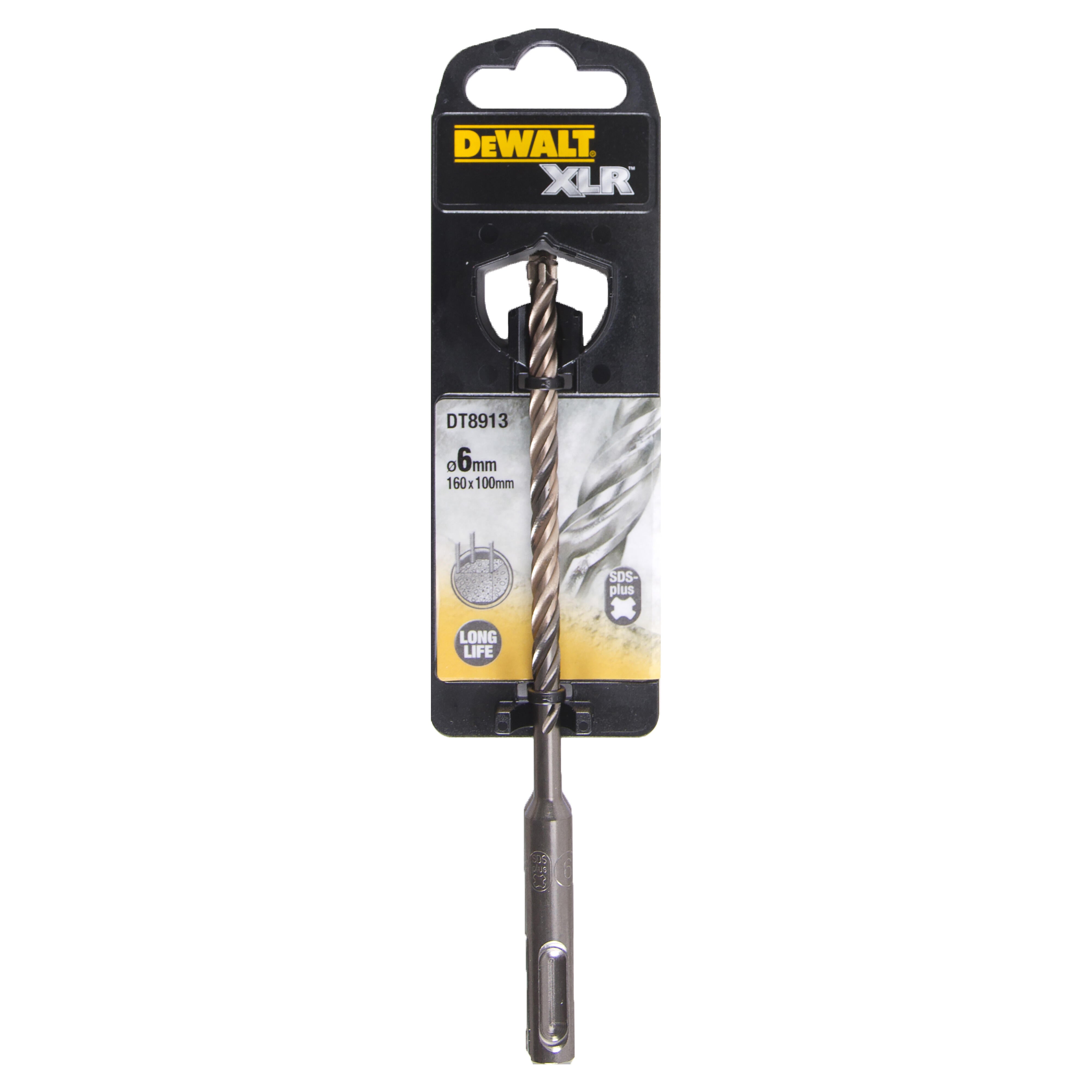 Wiertło udarowe SDS+ EXTREME 6X160 mm DeWALT - 5