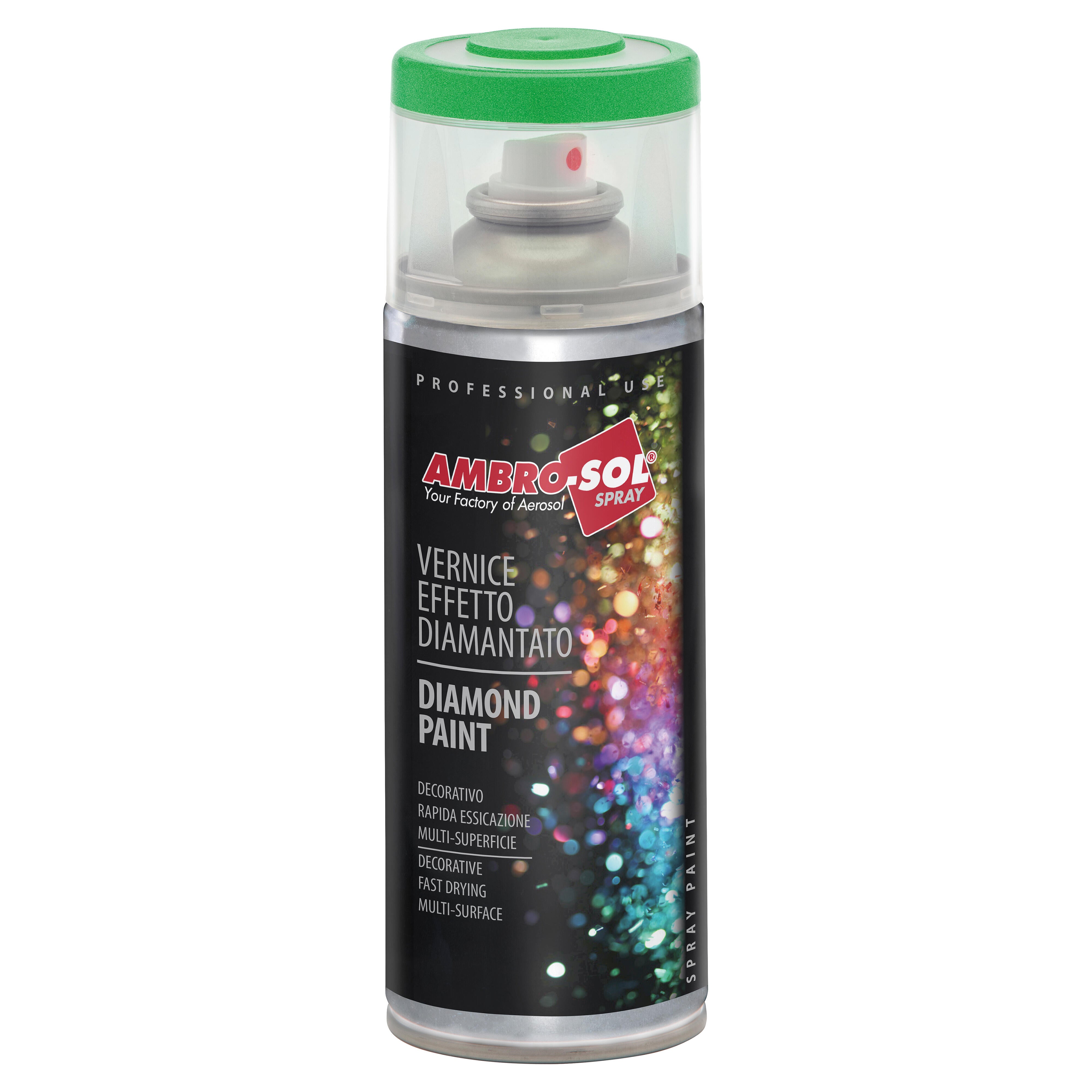 Spray Lakier metaliczny Ambro-Sol Diamond czarny 400ml - 3