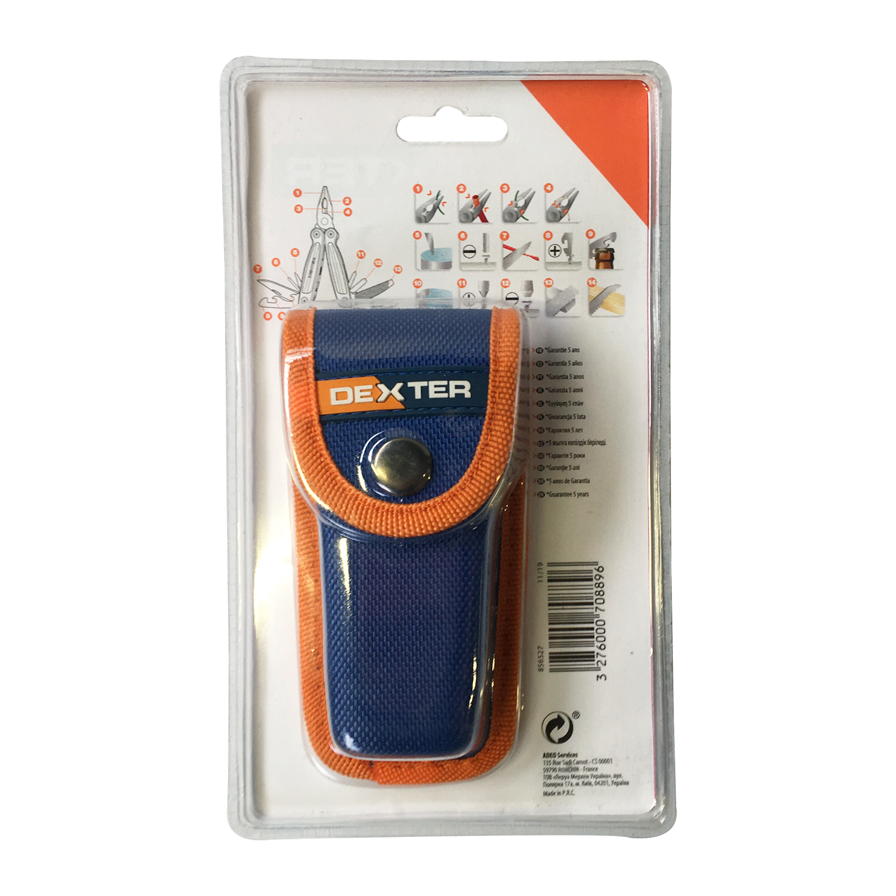 Pinza multifunzione DEXTER acciaio - 4