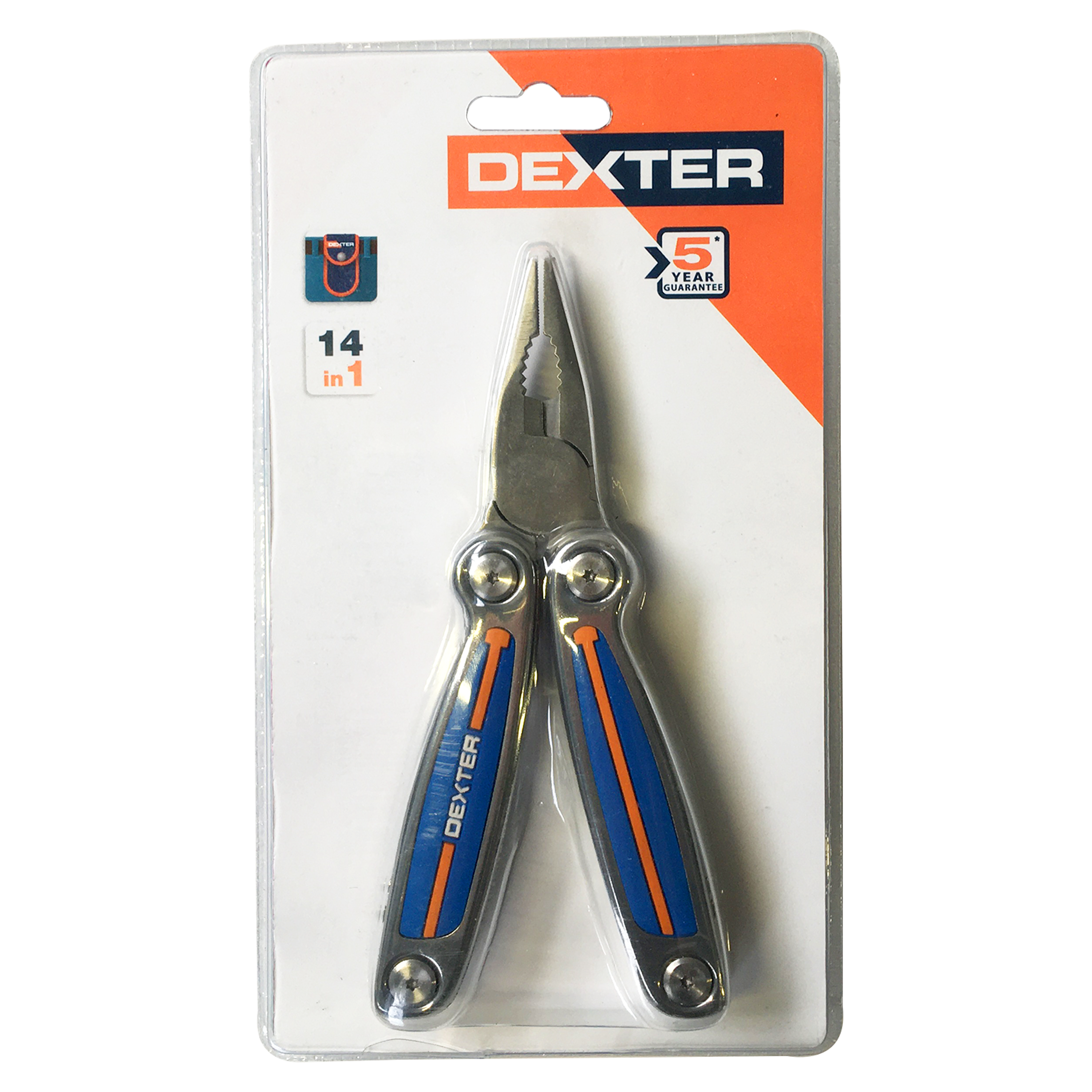 Pinza multifunzione DEXTER acciaio - 5