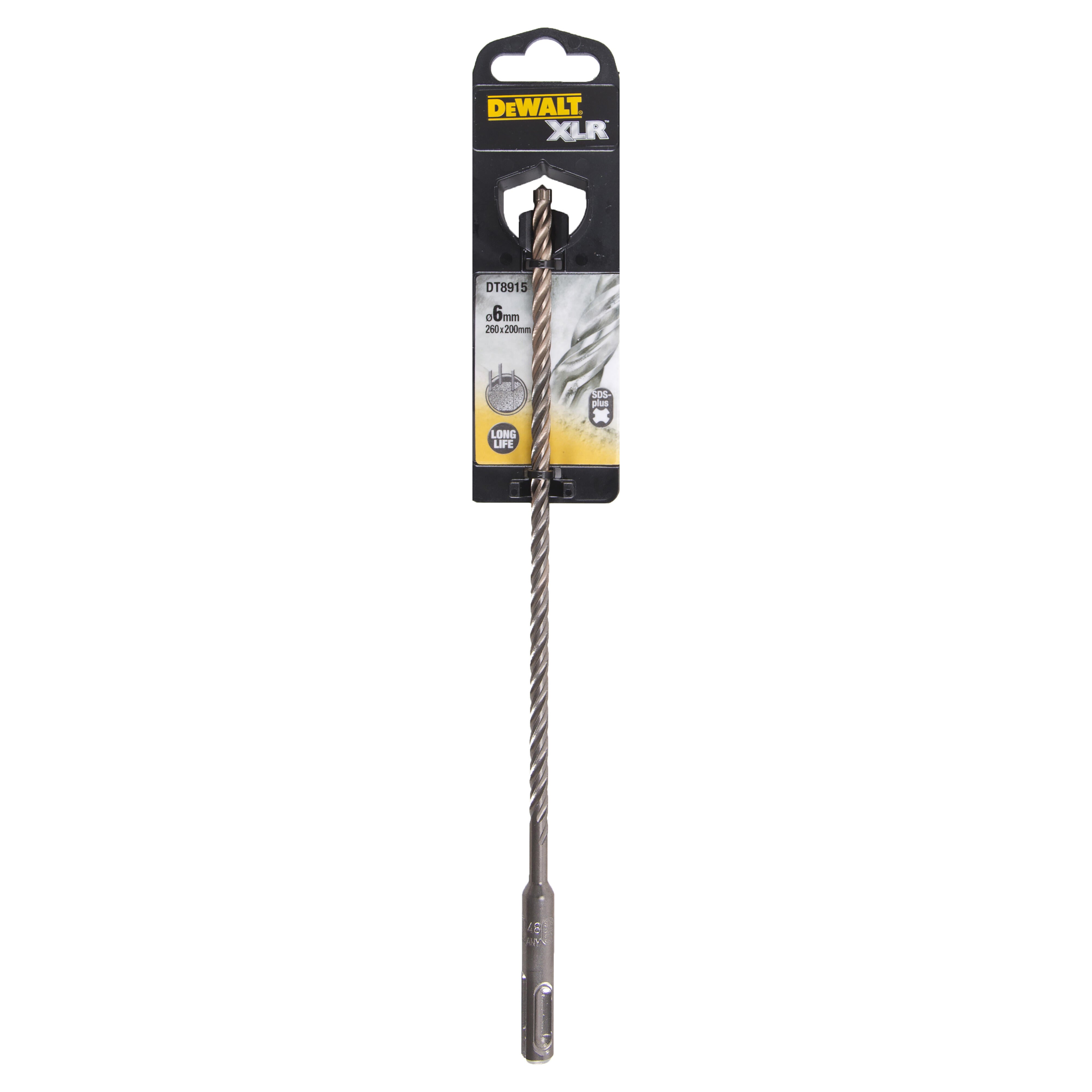 Wiertło udarowe SDS+ EXTREME 6X260 mm DeWALT - 4