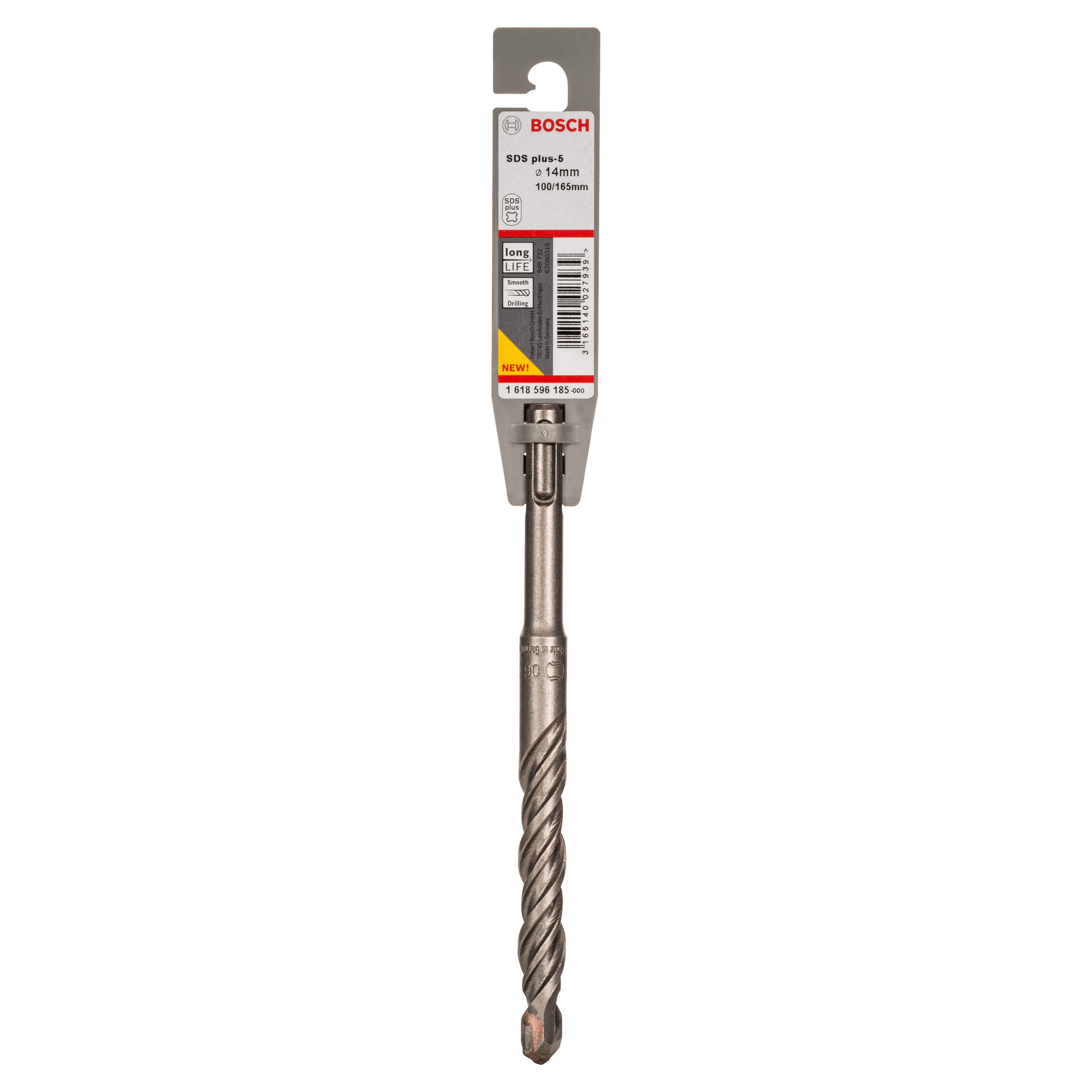 Wiertło do betonu 2-ostrzowe SDS-Plus 14x165 mm Bosch - 5