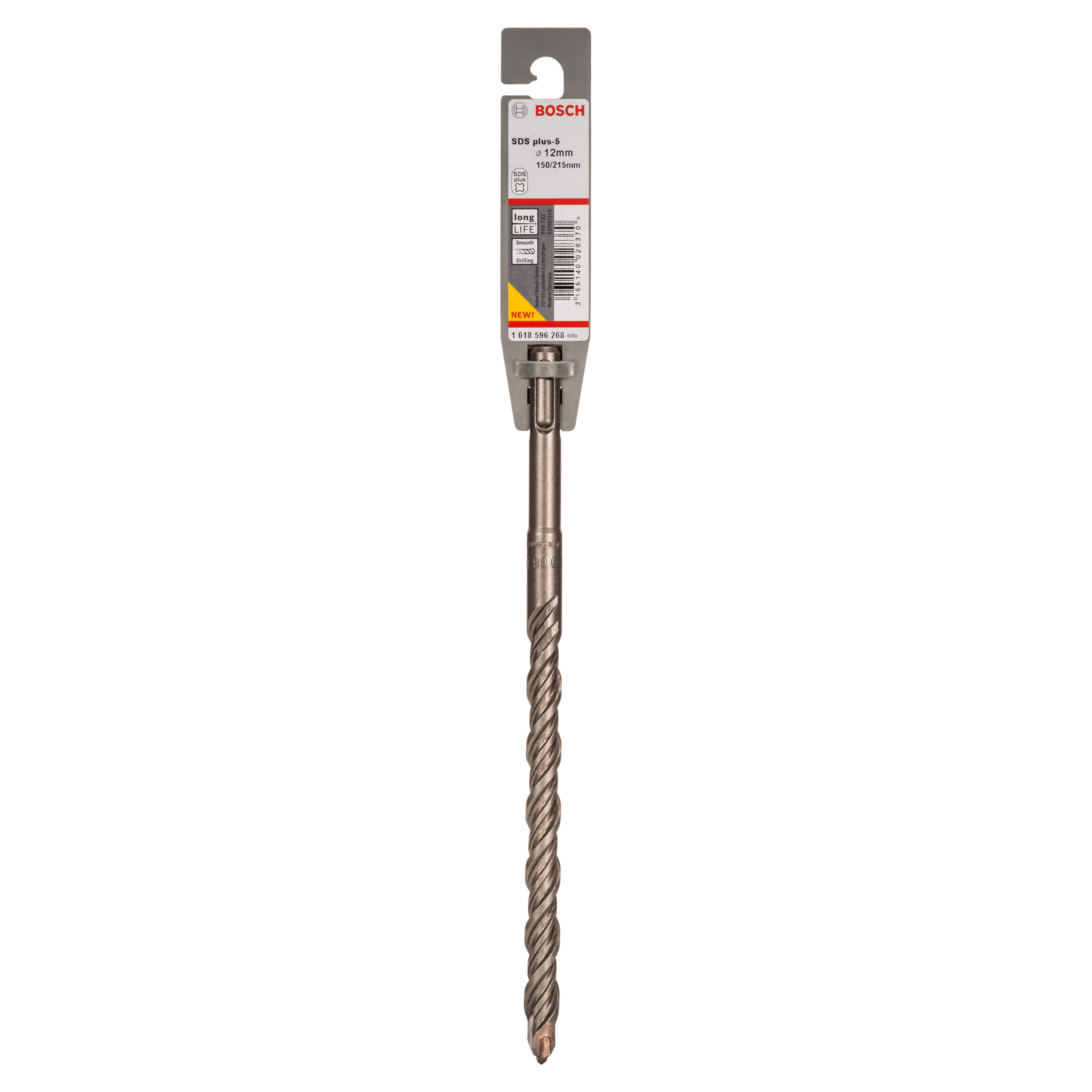 Wiertło do betonu 2-ostrzowe SDS-Plus 12x215 mm Bosch - 5