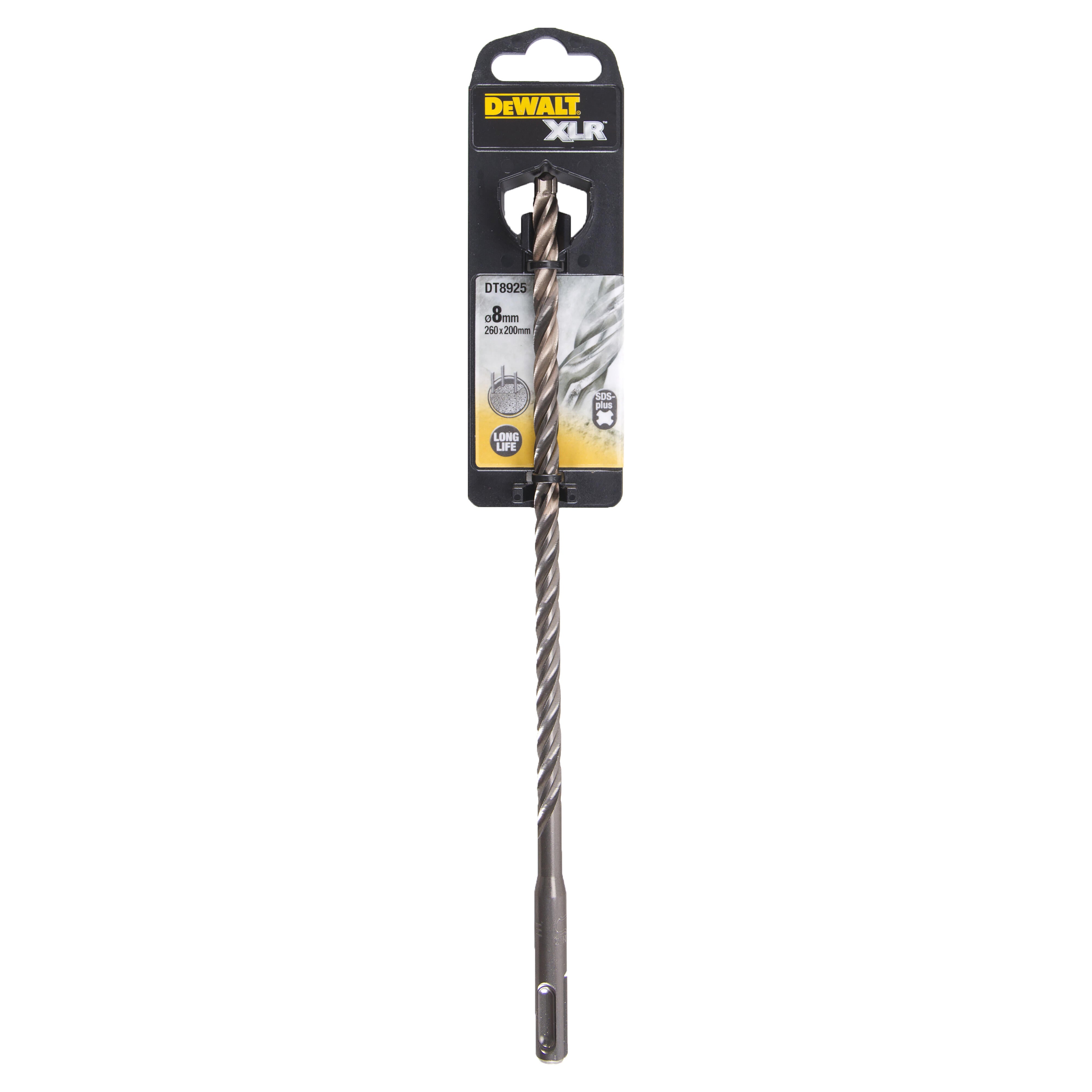 Wiertło udarowe SDS+ EXTREME 8X260 mm DeWALT - 4
