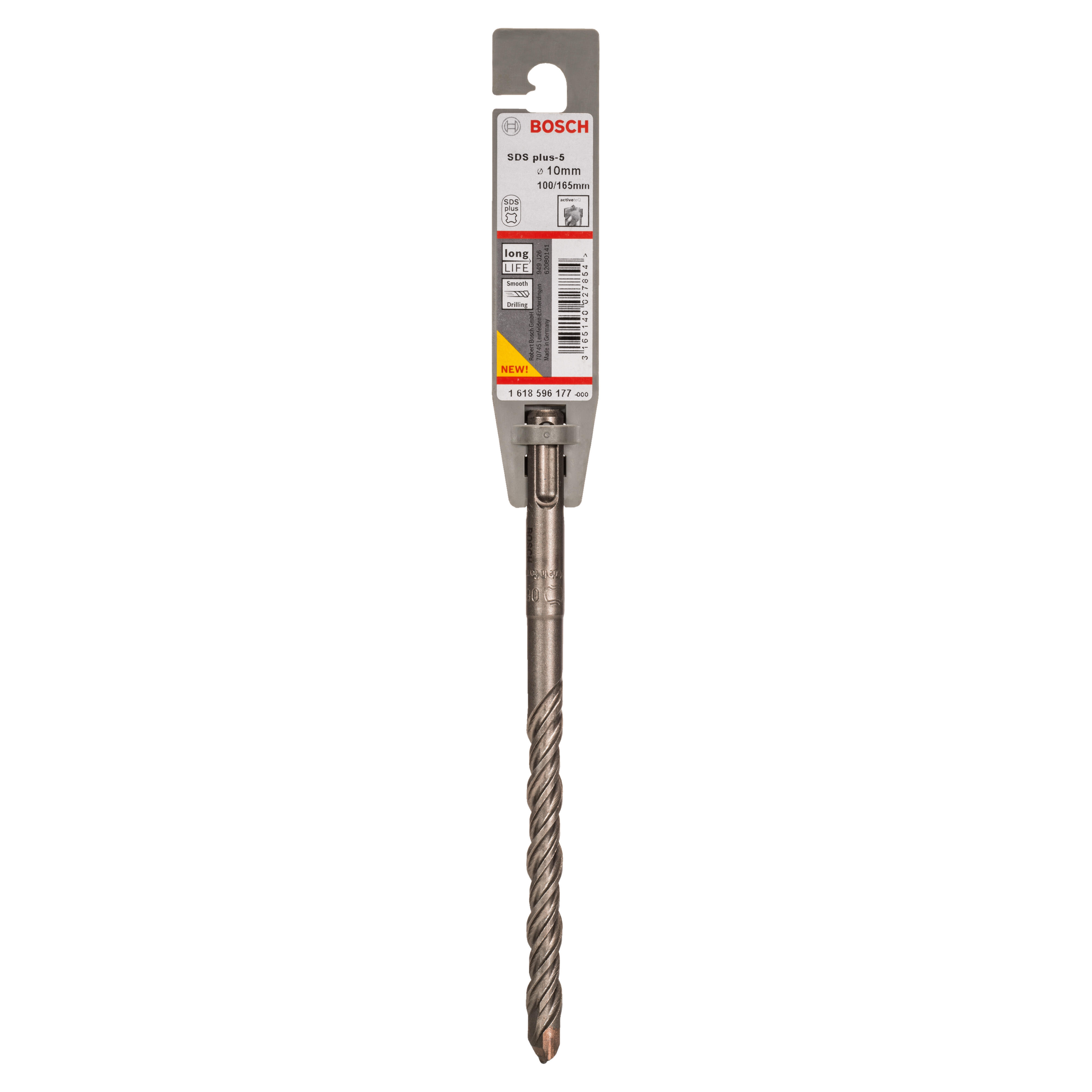 Wiertło do betonu 2-ostrzowe SDS-Plus 10x165 mm Bosch - 5