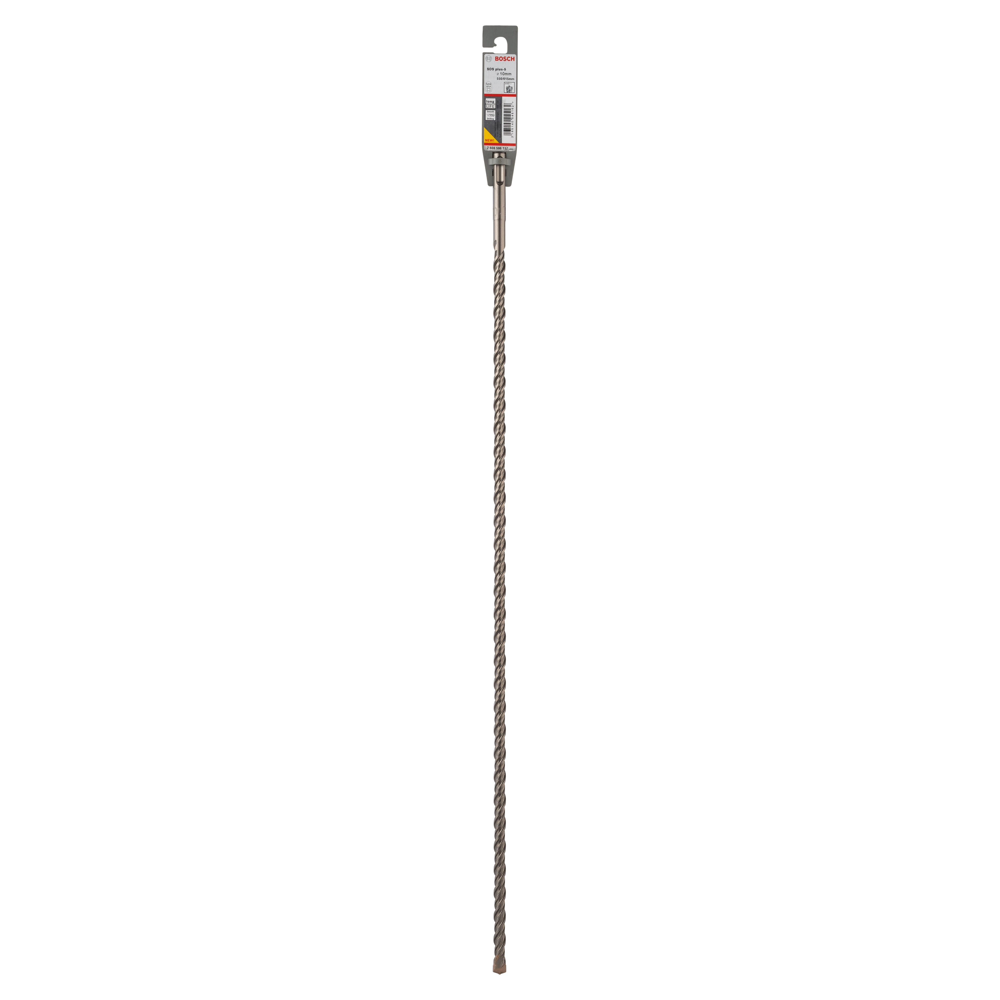 Wiertło do betonu 2-ostrzowe SDS-Plus 10x615 mm Bosch - 5