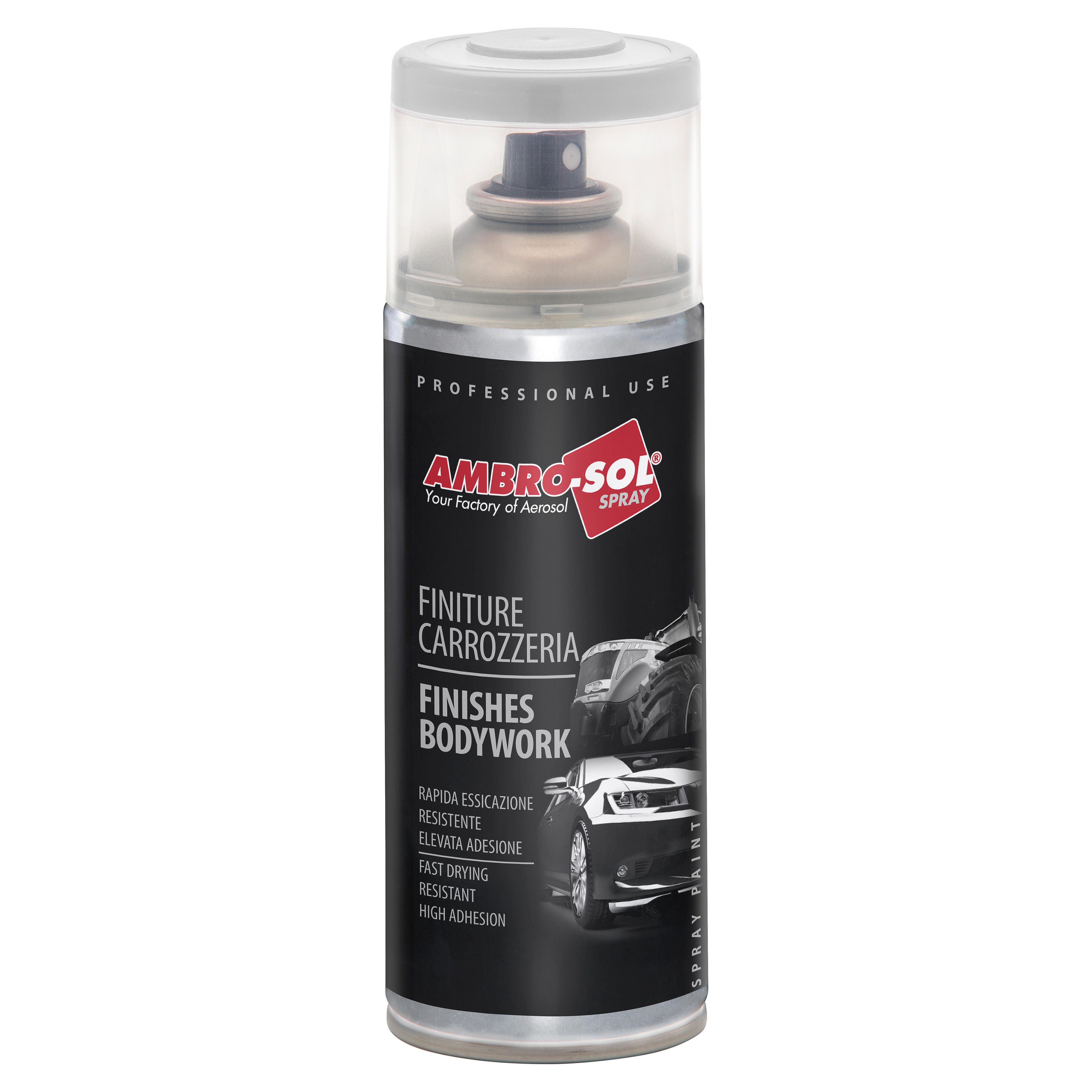 Spray strukturalny do zderzaków Ambro-Sol Finishes Bodywok czarny 400ml - 3