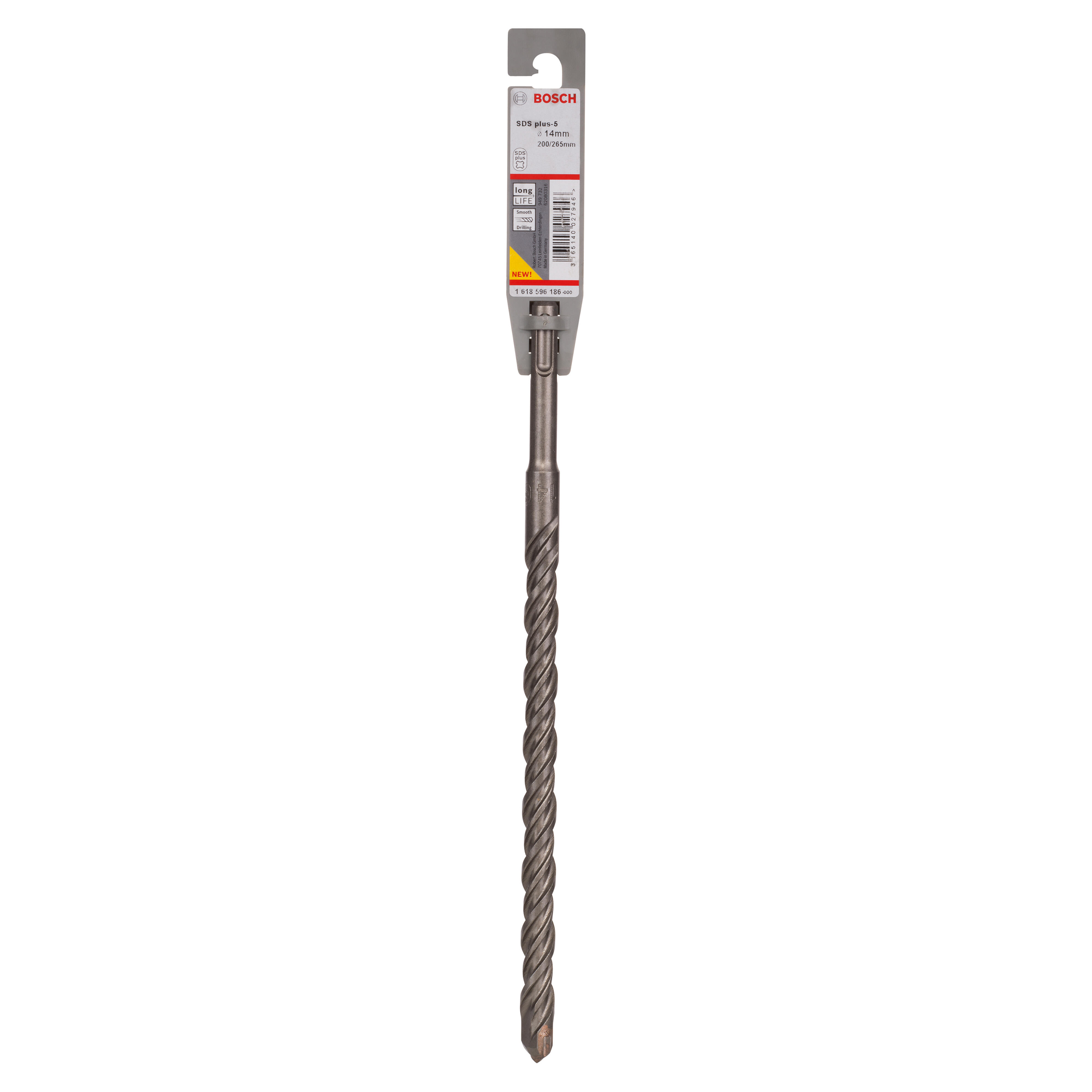 Wiertło do betonu 2-ostrzowe SDS-Plus 14x265 mm Bosch - 5