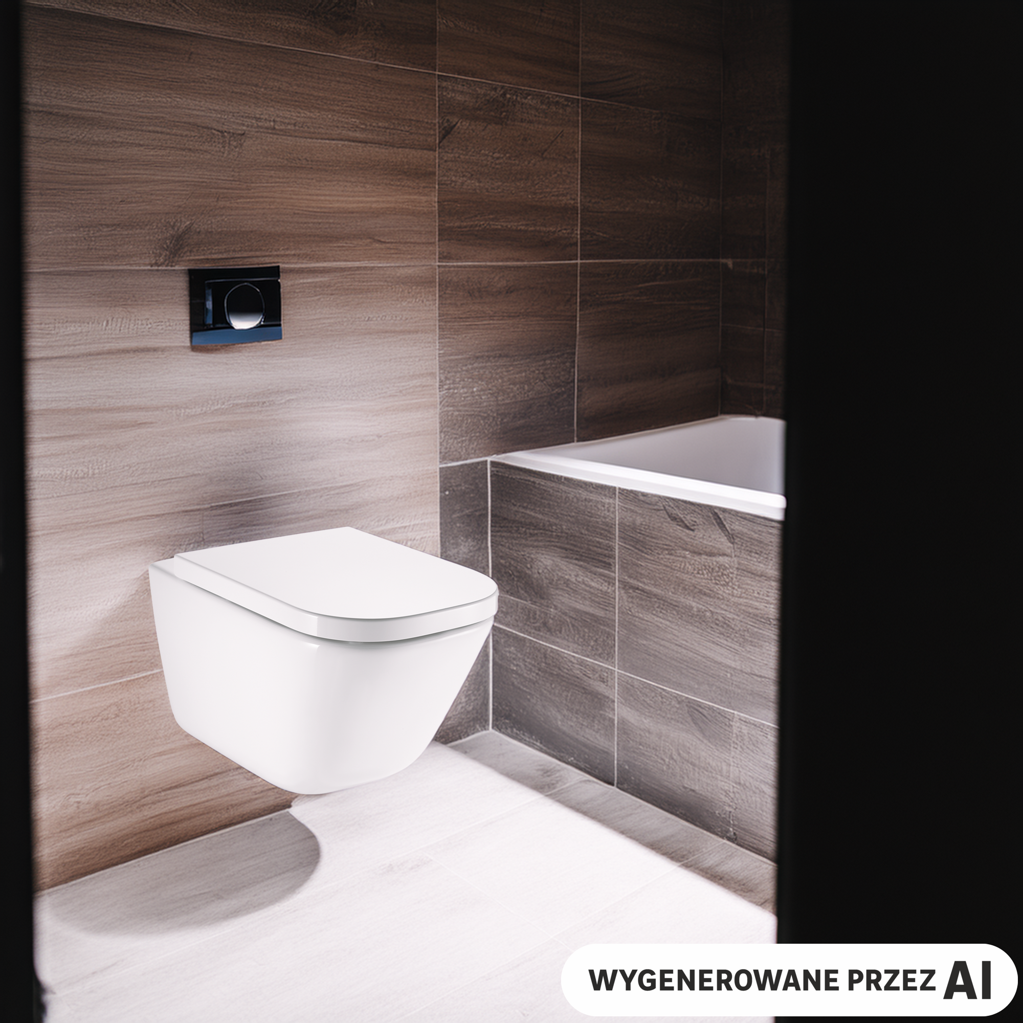 WC z systemem spłukującym oszczędzającym wodę