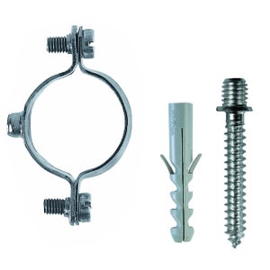 Fascetta stringitubo in acciaio inossidabile da 3 m con fissaggio a 8 pezzi, kit fascetta stringitubo regolabile, per tubi, gas, acqua, auto, lavatric | Leroy Merlin