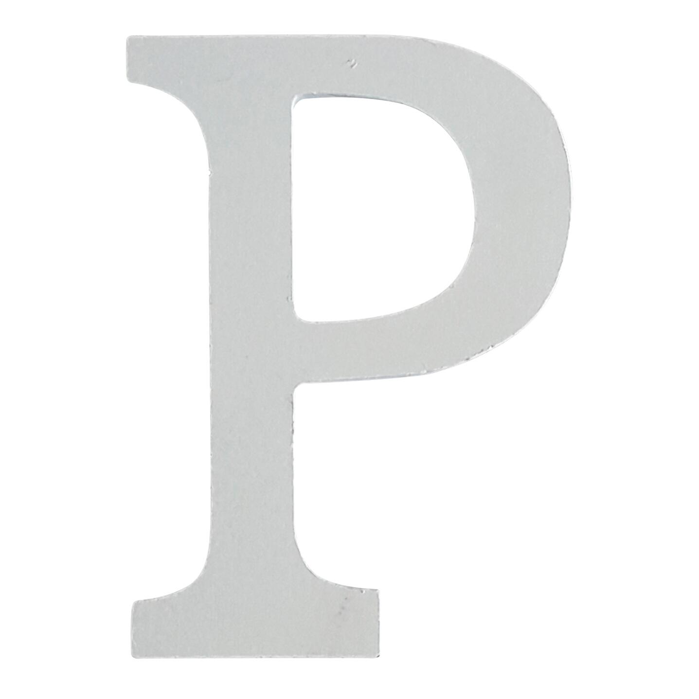 Grande Lettera P In Legno Per Decorazione - 43,2 Cm - Compensato Di Pioppo - Ideale Per Fai Da Te E Targhe Nome