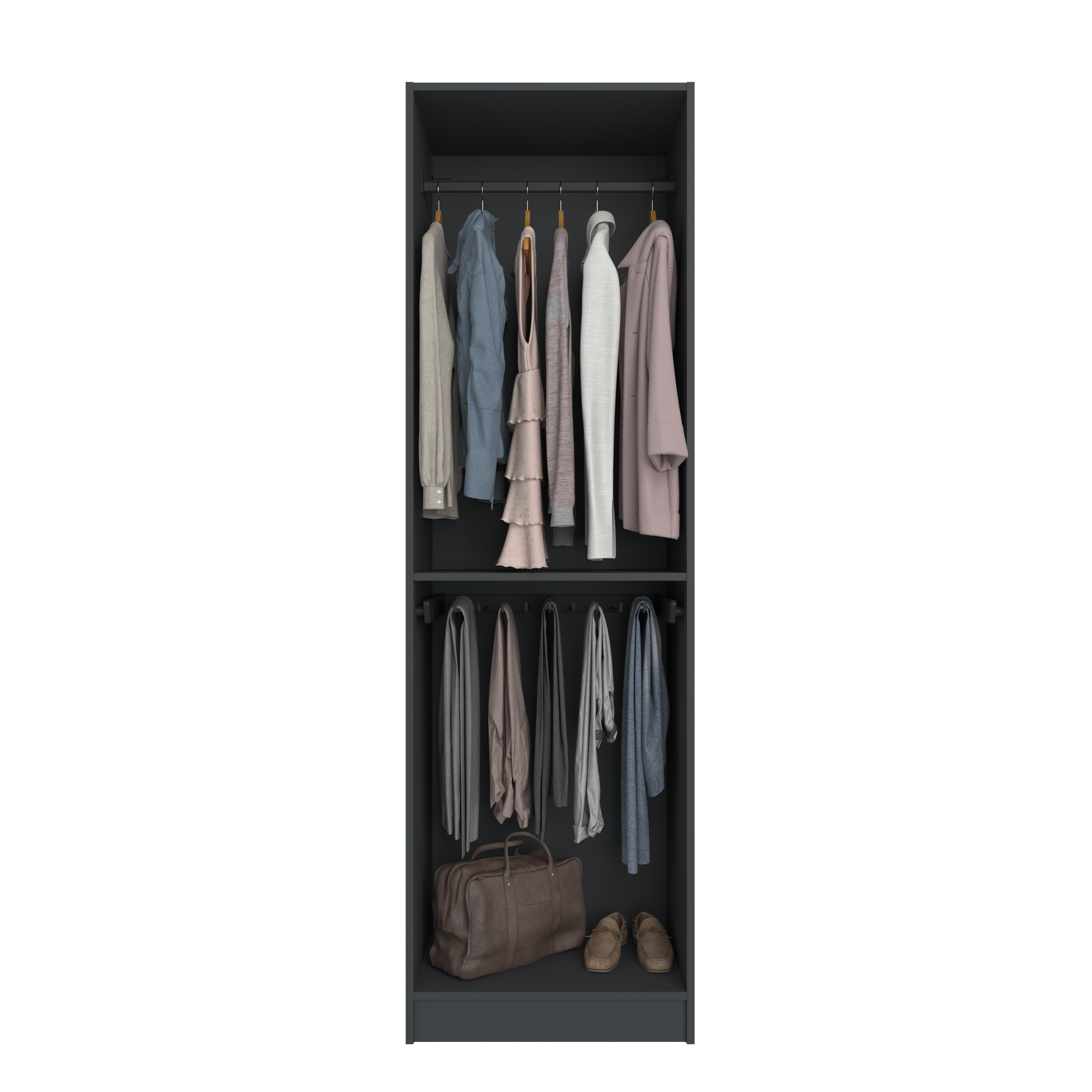 Cabide porta-calças SPACEO EXTRAIVEL 9 PARES 60X60CM - 4