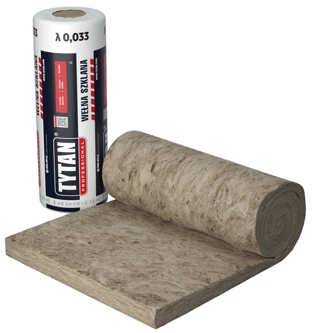 Wełna mineralna Tytan Professional 15 cm szklana 0,033 W/(mK) 3,6 m2