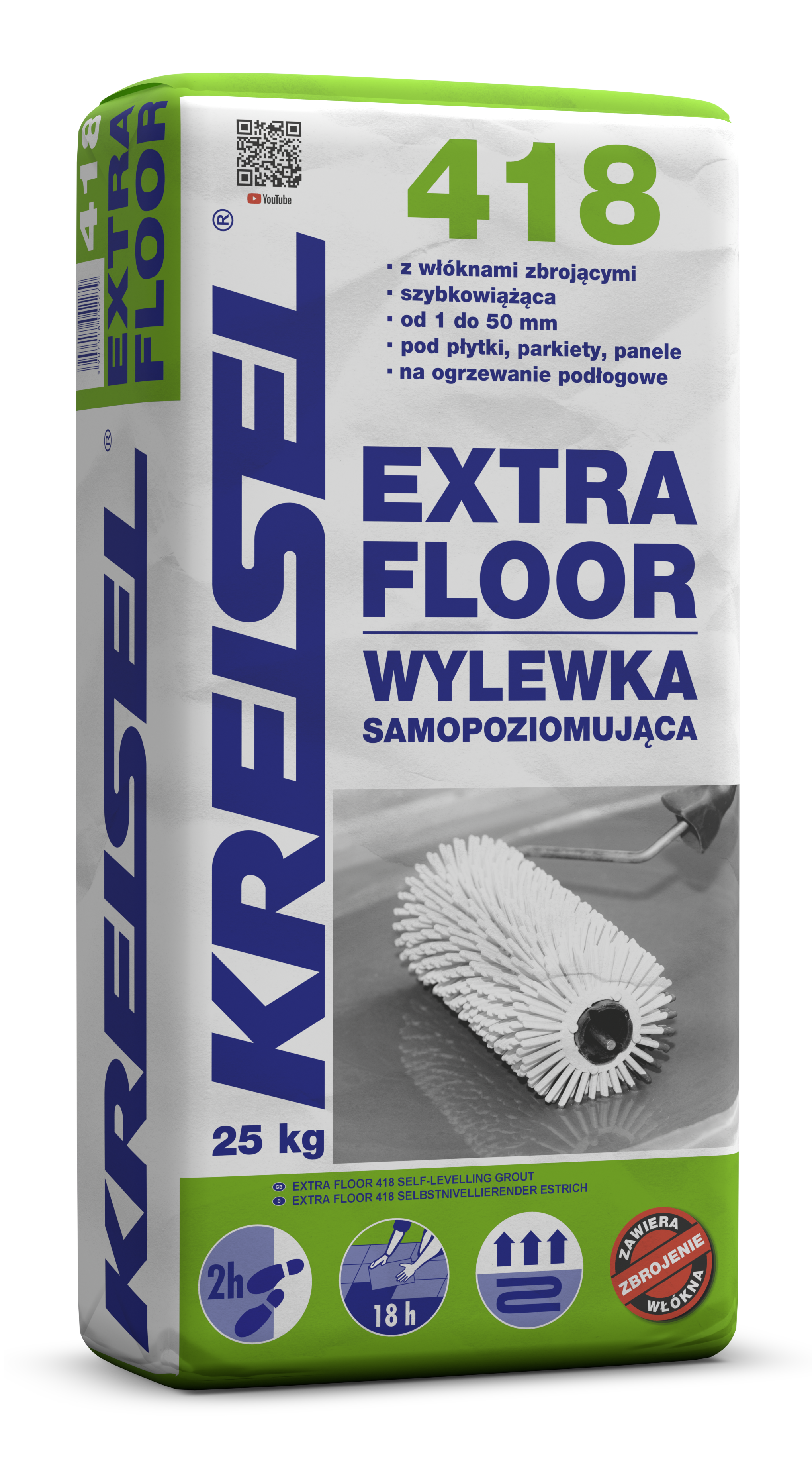 Wylewka Extra Floor 418 25 kg Kreisel